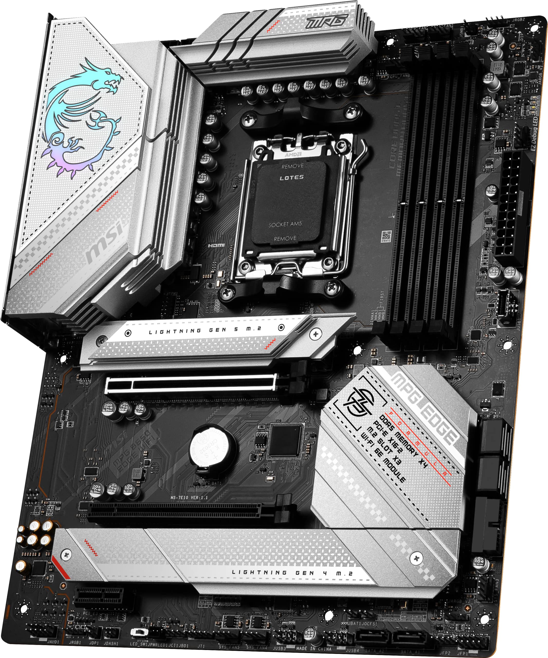 Foto 3 | Placa Madre Msi Mpg B650 Edge Wifi Gaming Atx Ddr5 - Venta Internacional