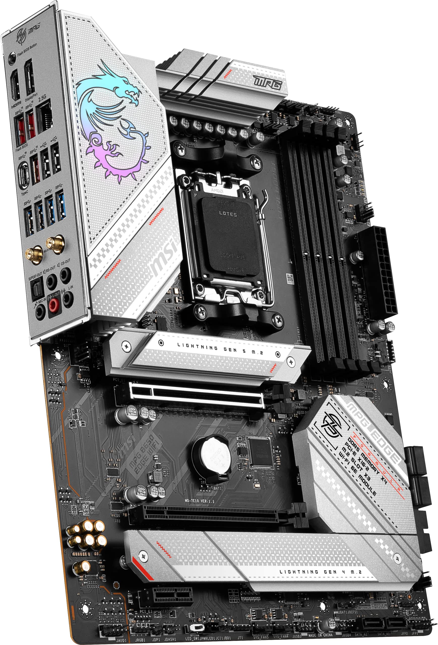 Foto 5 pulgar | Placa Madre Msi Mpg B650 Edge Wifi Gaming Atx Ddr5 - Venta Internacional