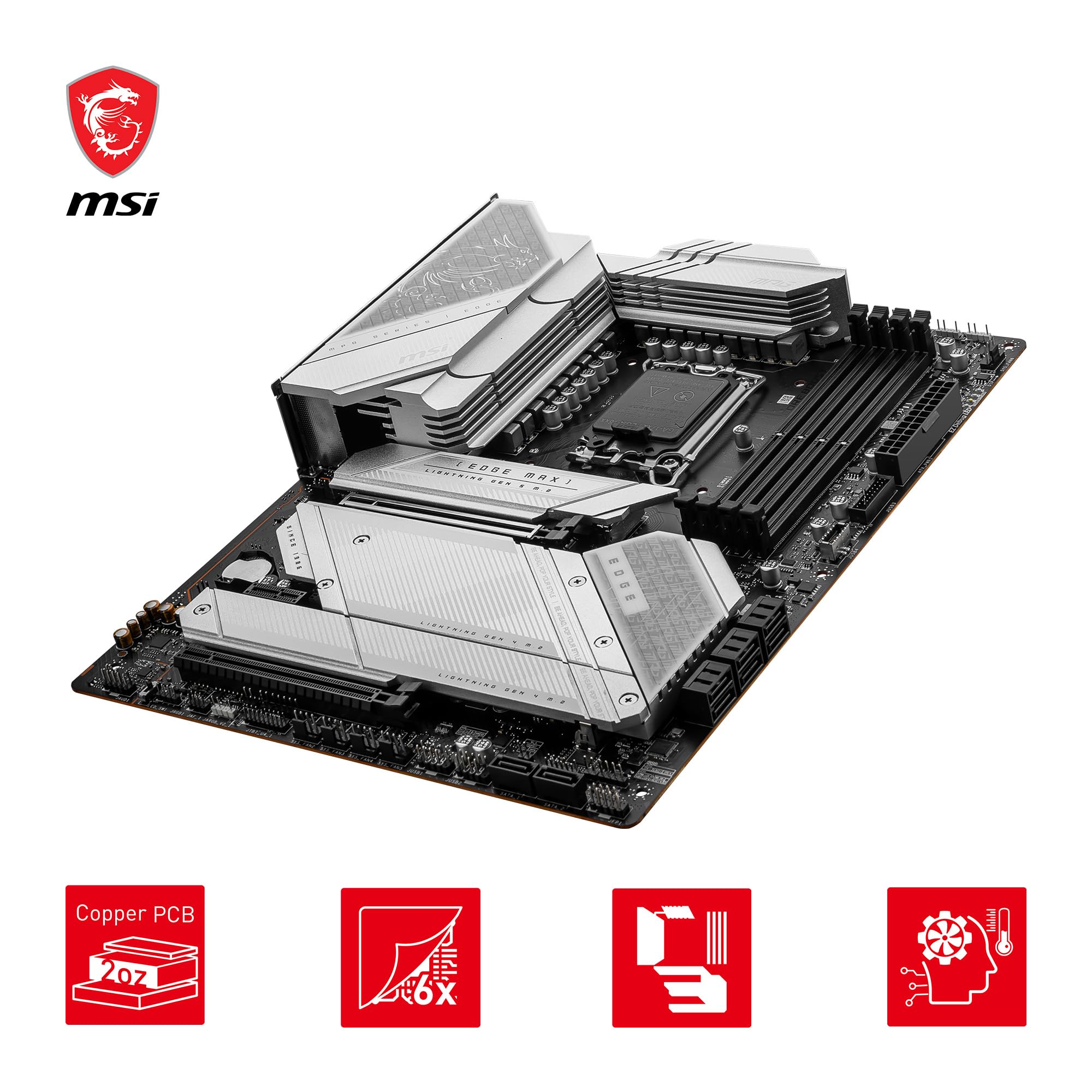 Foto 5 pulgar | Placa Madre MSI MPG Z790 Edge TI MAX WiFi Gaming ATX - Venta Internacional