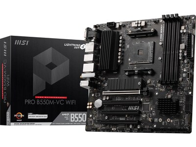 Foto 1 | Placa Madre Msi Pro B550m-vc Wifi Serie Pro Amd Ryzen 5000 - Venta Internacional