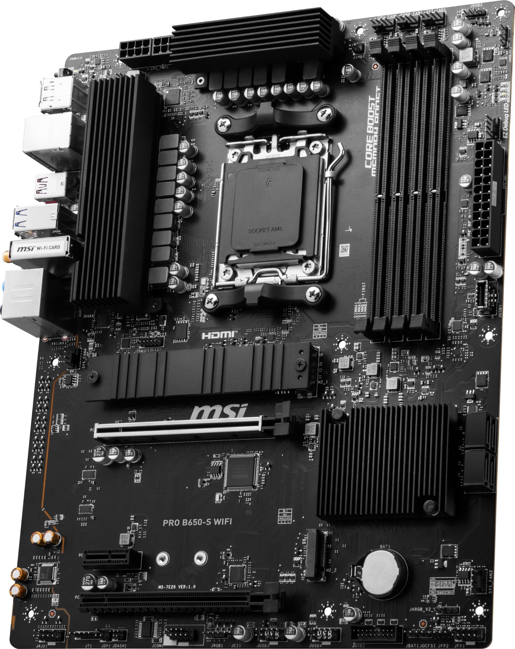 Foto 3 pulgar | Placa Madre Msi Pro B650-s Wifi Proseries Am5 Ddr5 Atx - Venta Internacional