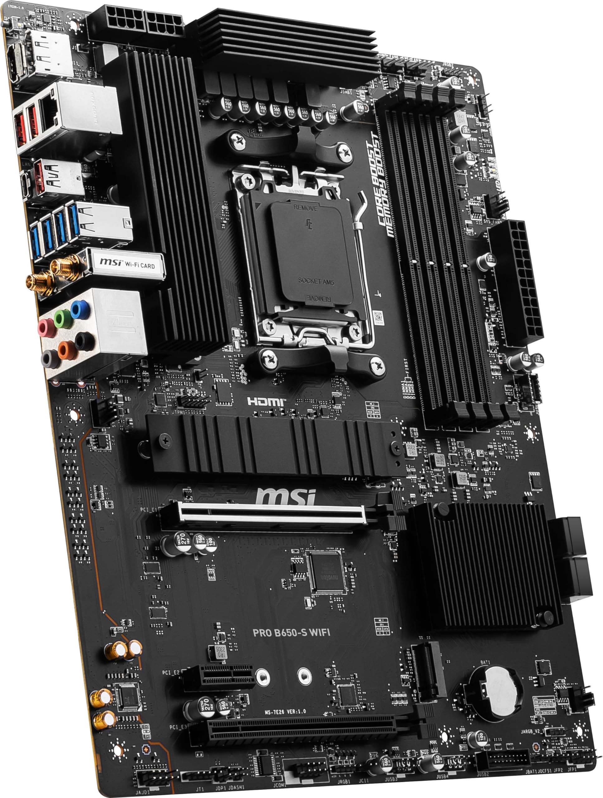 Foto 4 pulgar | Placa Madre Msi Pro B650-s Wifi Proseries Am5 Ddr5 Atx - Venta Internacional