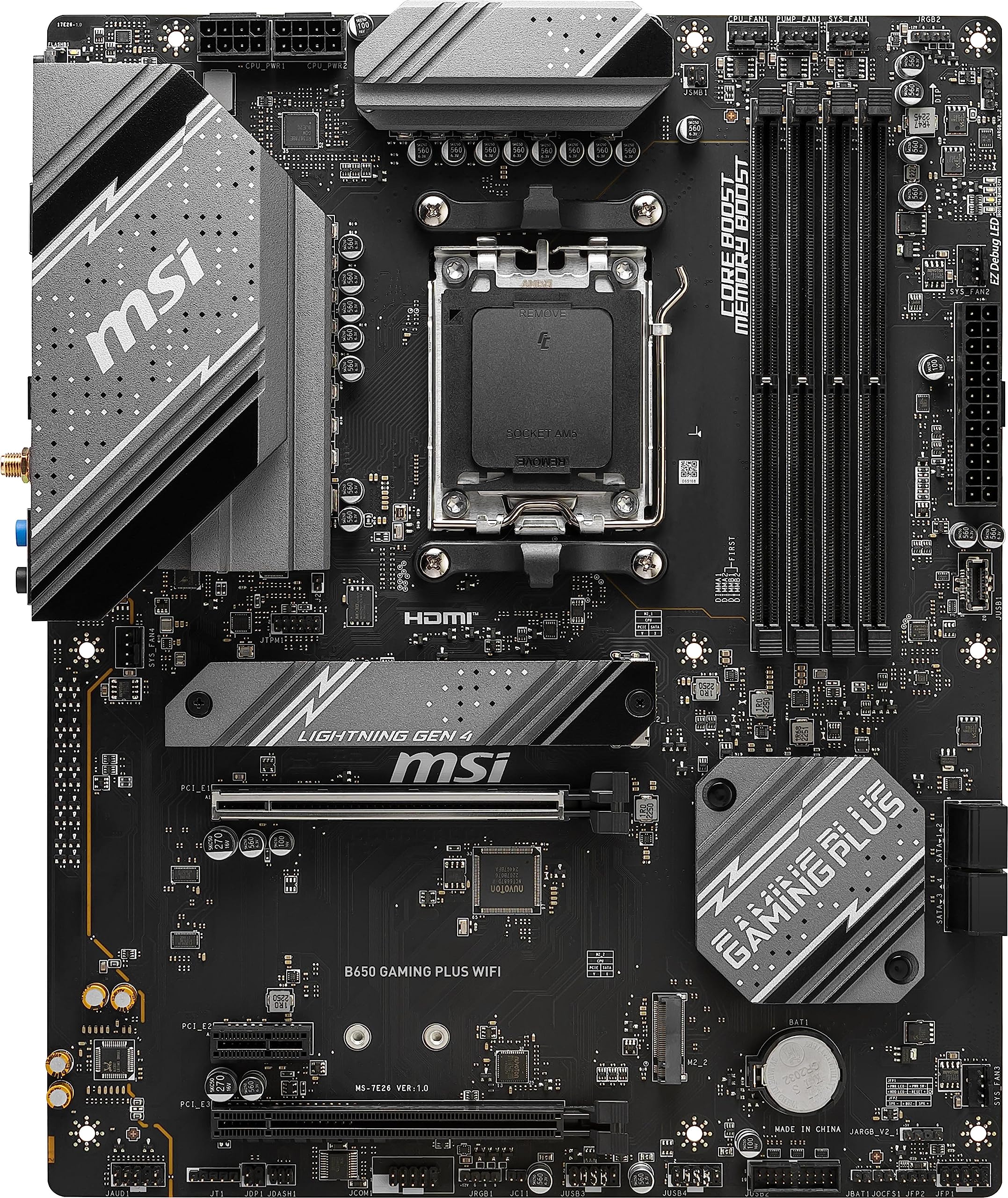 Foto 3 pulgar | Placa Madre Msi B650 Gaming Plus Wifi Gaming Atx Ddr5 - Venta Internacional