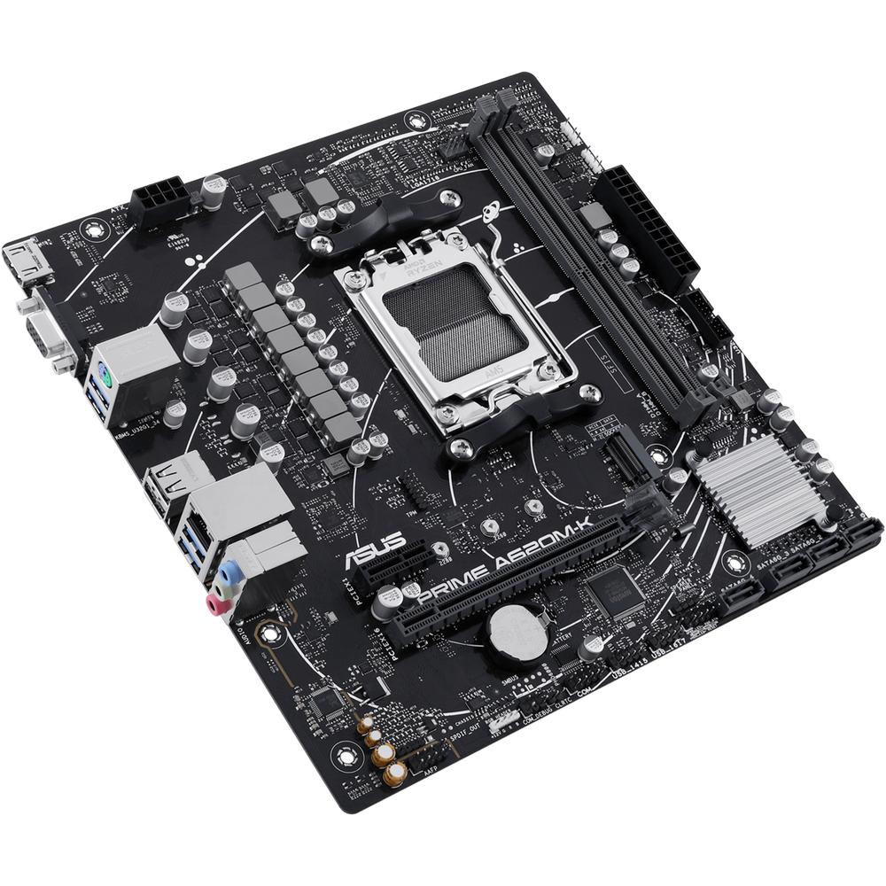 Foto 6 pulgar | Tarjeta Madre Asus Prime A620m-k Am5 2x Ddr5 1x M.2 Pcie 4.0 Micro Atx