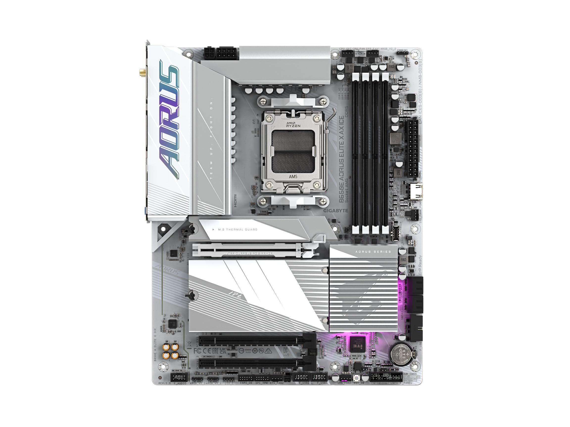 Foto 2 | Placa Madre Gigabyte B650e Aorus Elite X Ax Ice Am5 Lga 1718 - Venta Internacional.