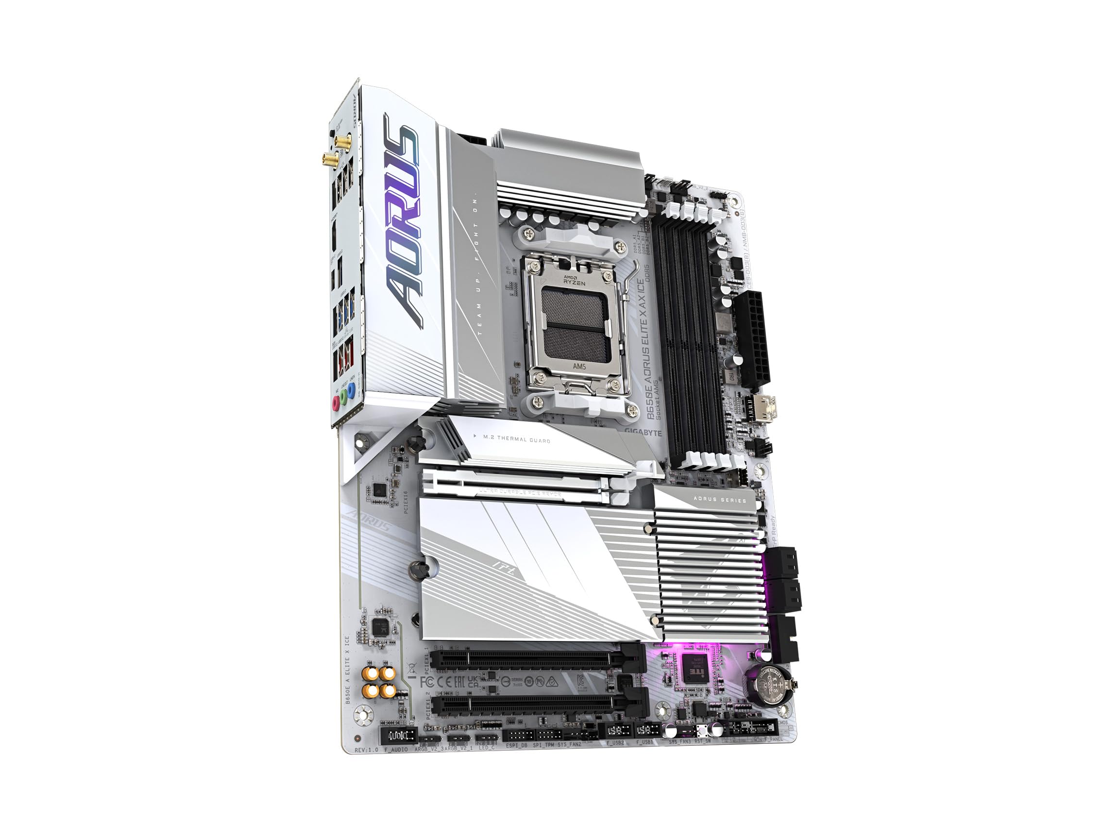 Foto 3 | Placa Madre Gigabyte B650e Aorus Elite X Ax Ice Am5 Lga 1718 - Venta Internacional.