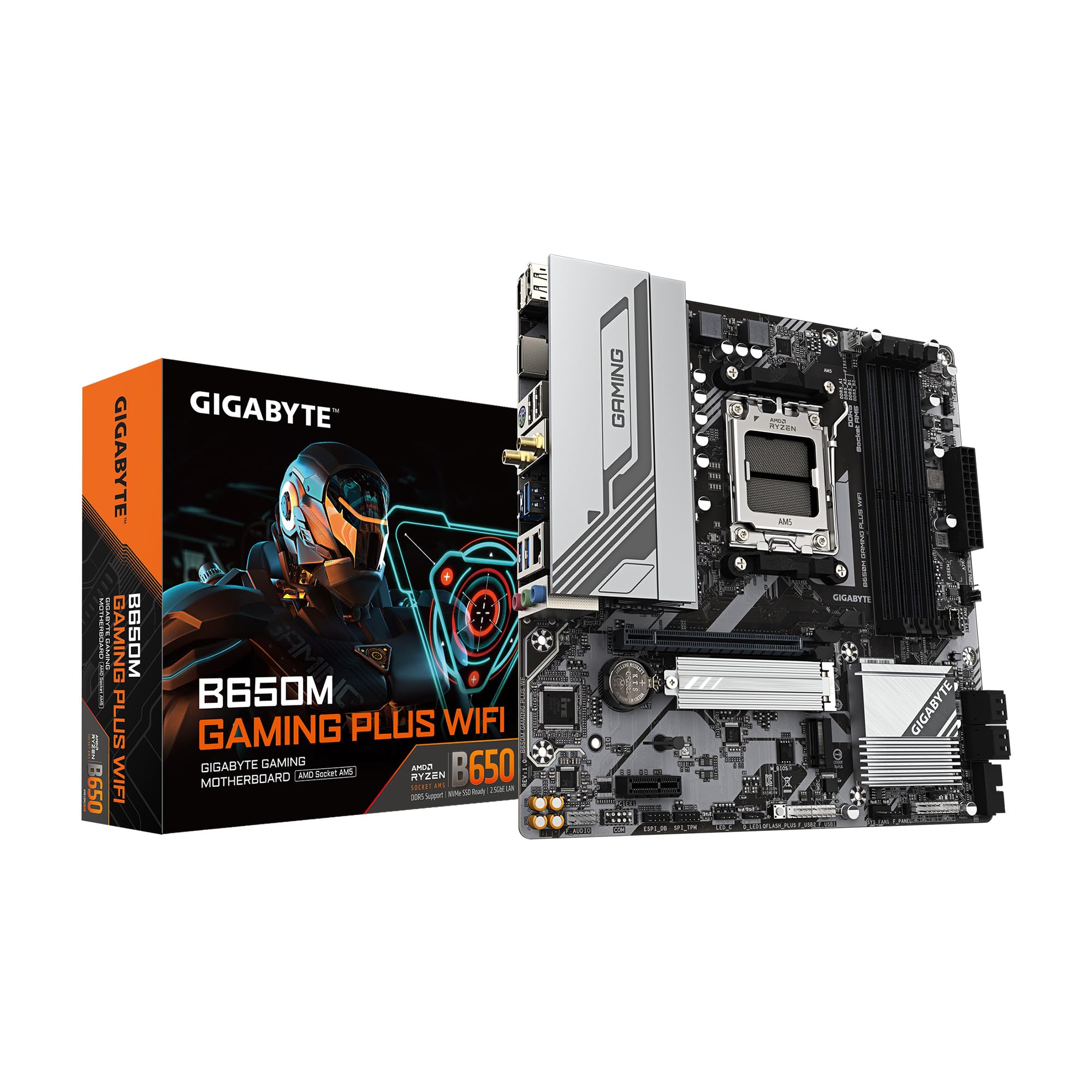 Foto 2 pulgar | Placa Madre Gigabyte B650m Gaming Plus Wifi Am5 Lga 1718 - Venta Internacional.