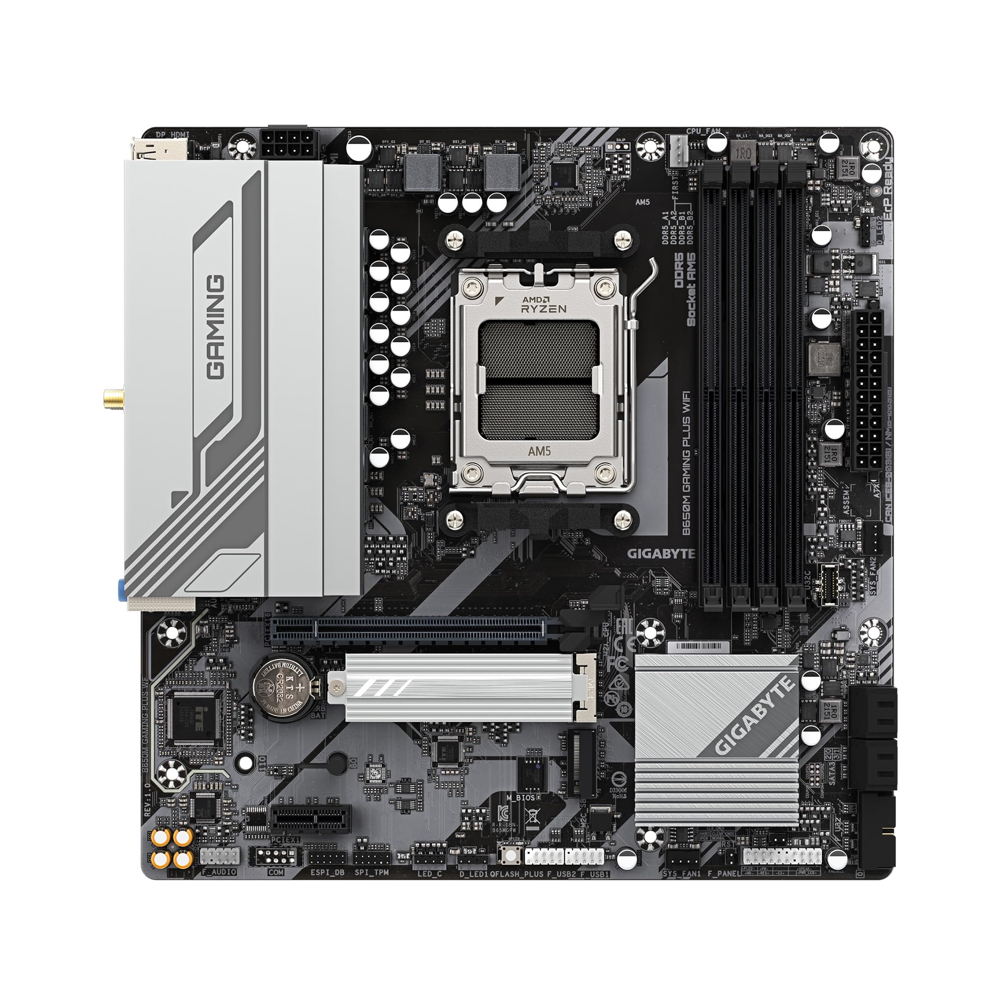 Foto 2 | Placa Madre Gigabyte B650m Gaming Plus Wifi Am5 Lga 1718 - Venta Internacional.