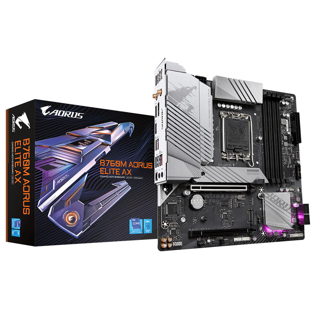 Foto 6 pulgar | Tarjeta Madre Gigabyte Micro Atx B760m Aorus Elite Ax, S-1700, Intel B760, Hdmi, 192gb Ddr5 Para Intel