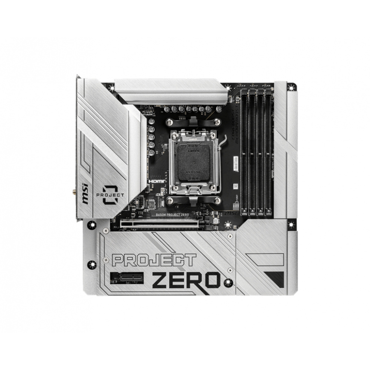 Foto 2 pulgar | Tarjeta Madre Msi Micro-atx B650m Project Zero, S-am5, Amd B650, Hdmi, 256gb Ddr5 Para Amd