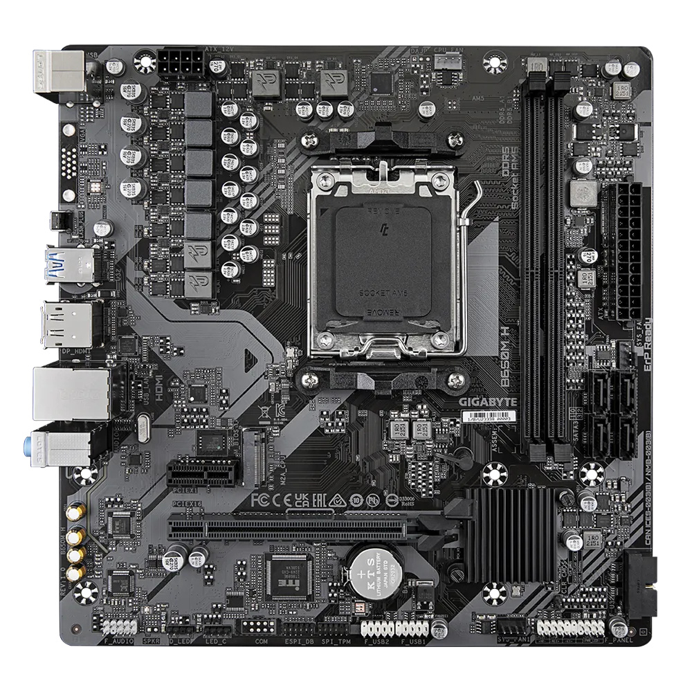 Foto 2 pulgar | Tarjeta Madre Gigabyte Micro Atx B650m H, S-am5, Amd B650, 96gb Ddr5 Para Amd