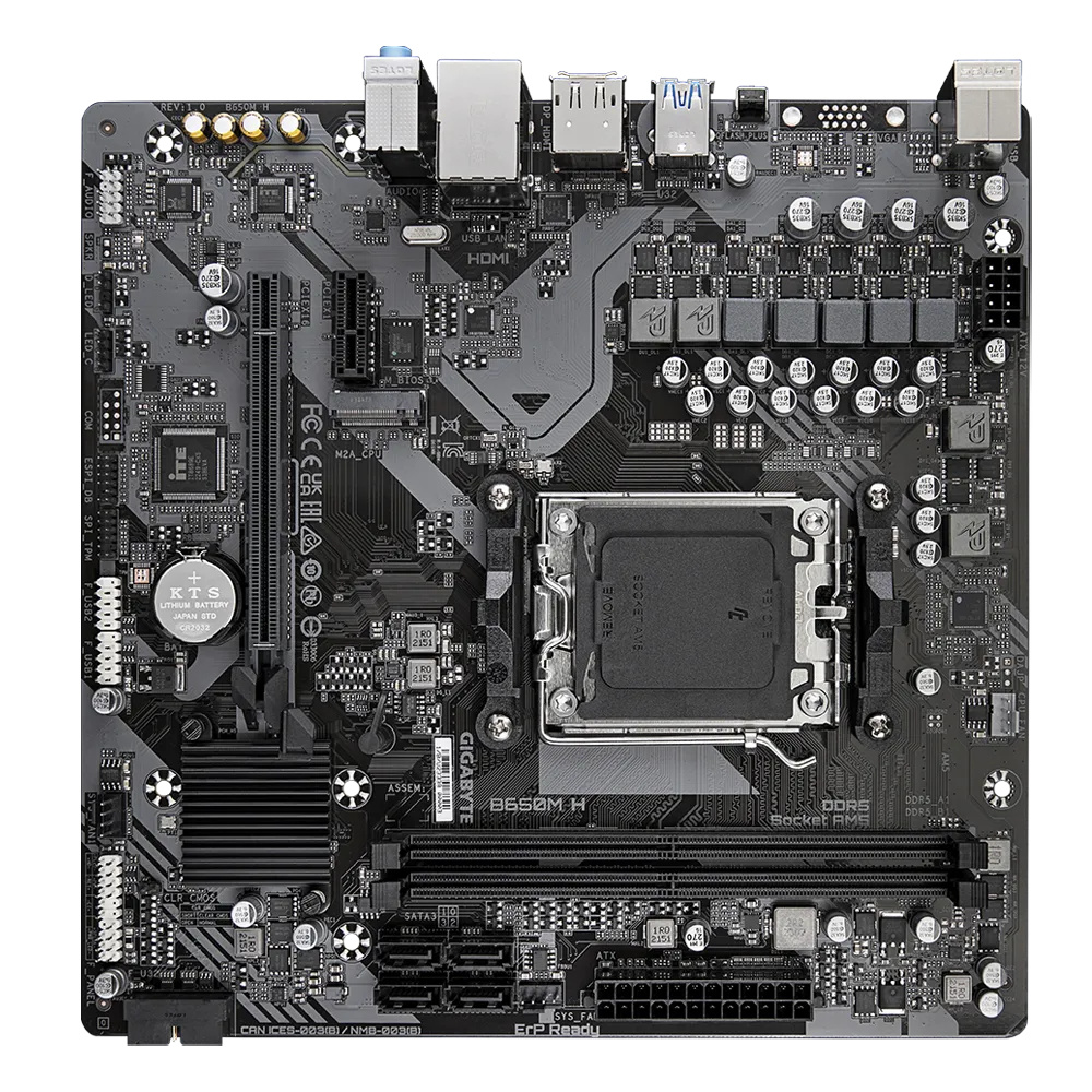 Foto 4 pulgar | Tarjeta Madre Gigabyte Micro Atx B650m H, S-am5, Amd B650, 96gb Ddr5 Para Amd