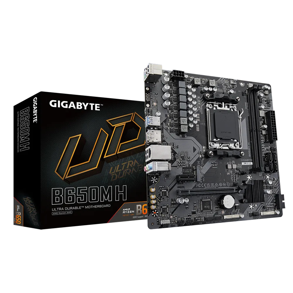 Foto 6 pulgar | Tarjeta Madre Gigabyte Micro Atx B650m H, S-am5, Amd B650, 96gb Ddr5 Para Amd
