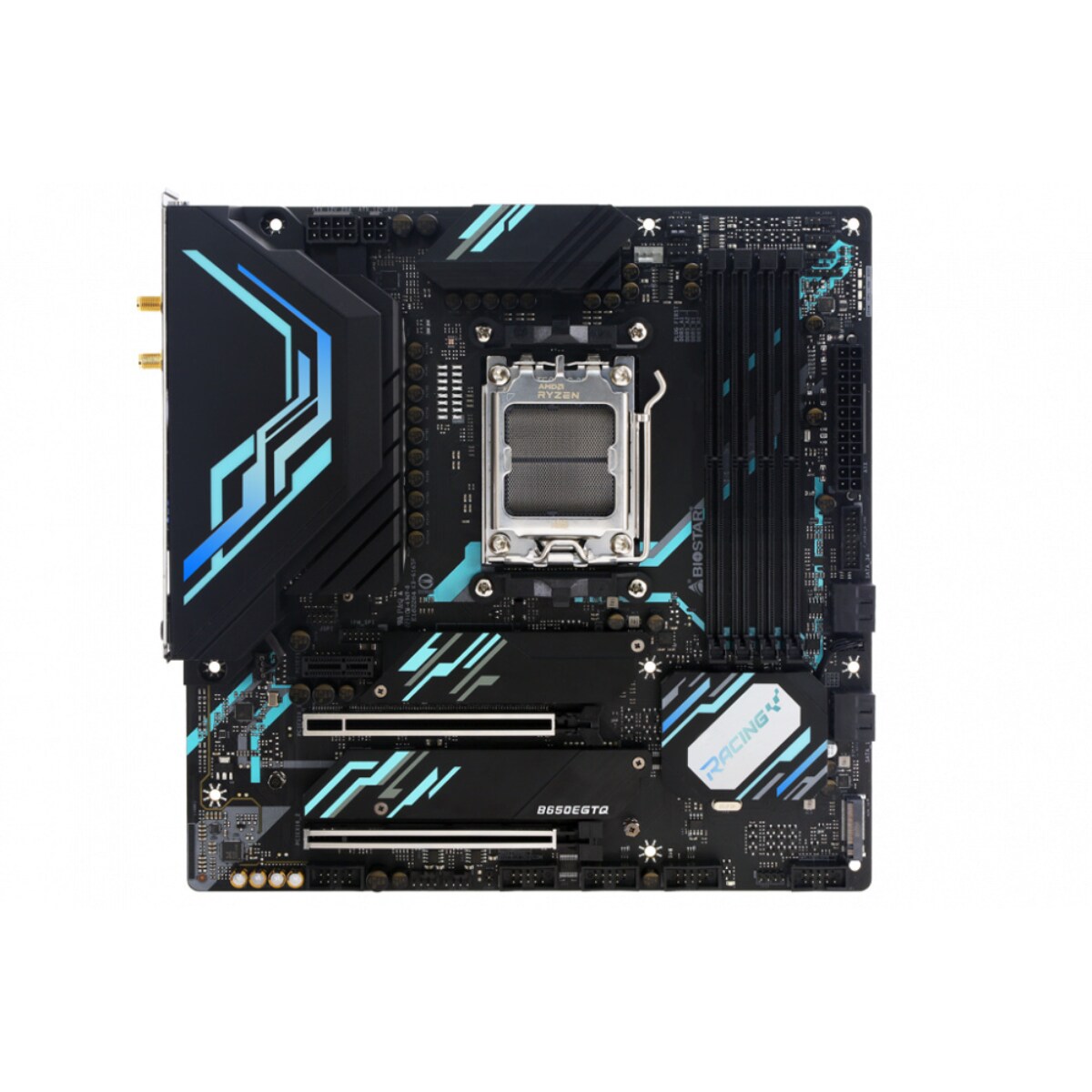 Tarjeta Madre Biostar Micro Atx B650egtq, S-am5, Amd B650e, Hdmi, 128gb Ddr5 Para Amd $3,159