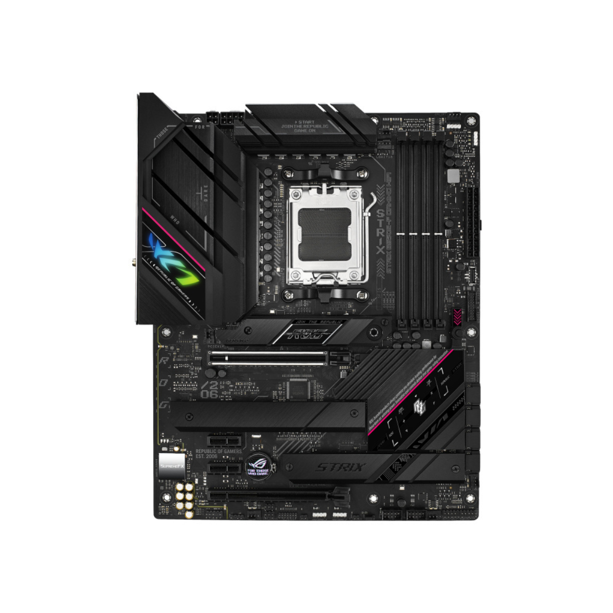Tarjeta Madre Asus Atx Rog Strix B650e-f Gaming Wifi, S-am5, Amd B650, Hdmi, 128gb Ddr5 Para Amd