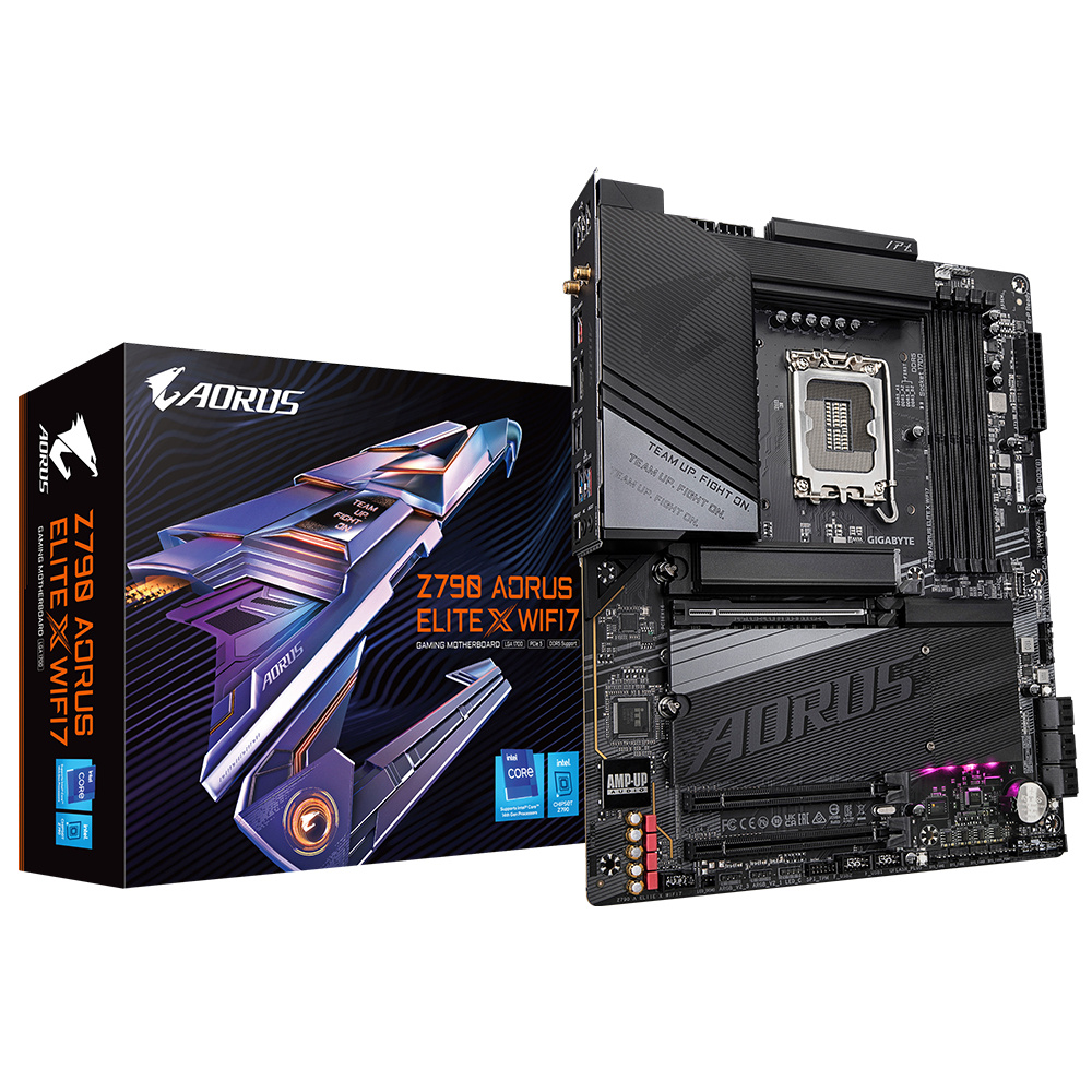 Tarjeta Madre Aorus Atx Z790 Elite X Wifi7, S-1700, Intel Z790 Express, Hdmi, 192gb Ddr5 Para Intel