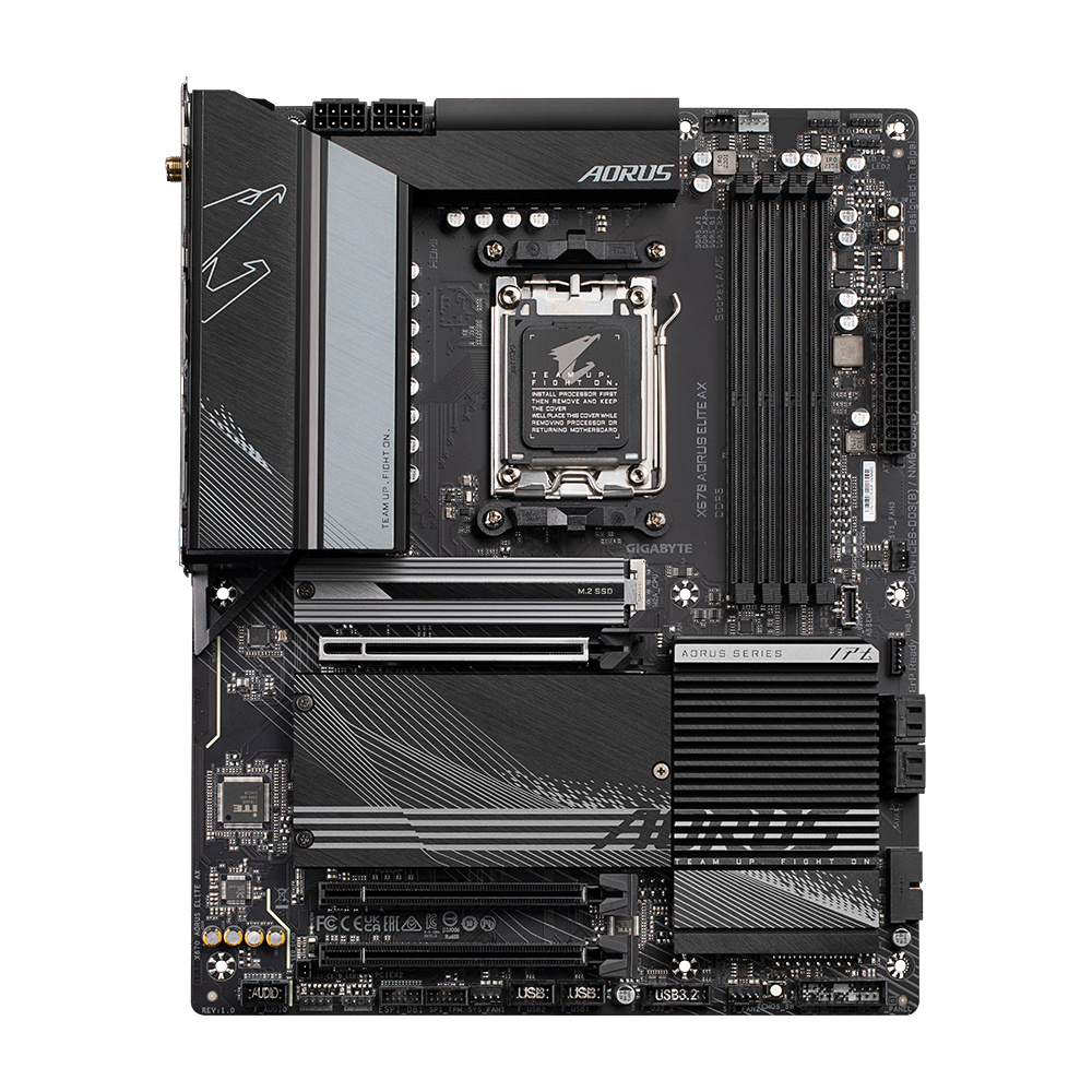 Foto 3 pulgar | Tarjeta Madre Aorus Atx X670 Aorus Elite Ax, S-am5, Amd X670, Hdmi, 128gb Ddr5 Para Amd