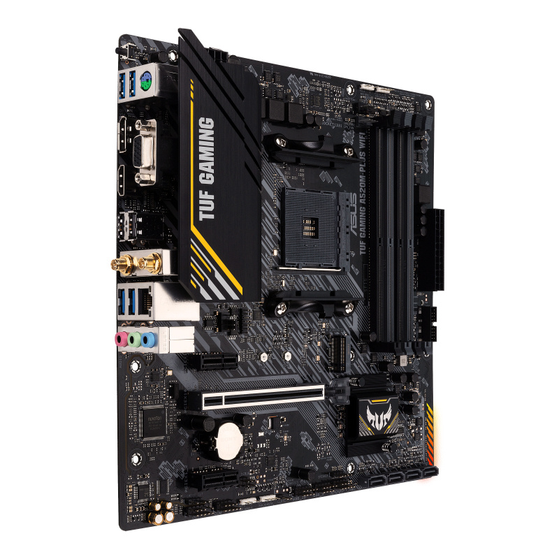 Foto 3 pulgar | Tarjeta Madre Asus Micro Atx Tuf Gaming A520m-plus Wifi, S-am4, Amd A520, Hdmi, 128gb Ddr4 Para Amd