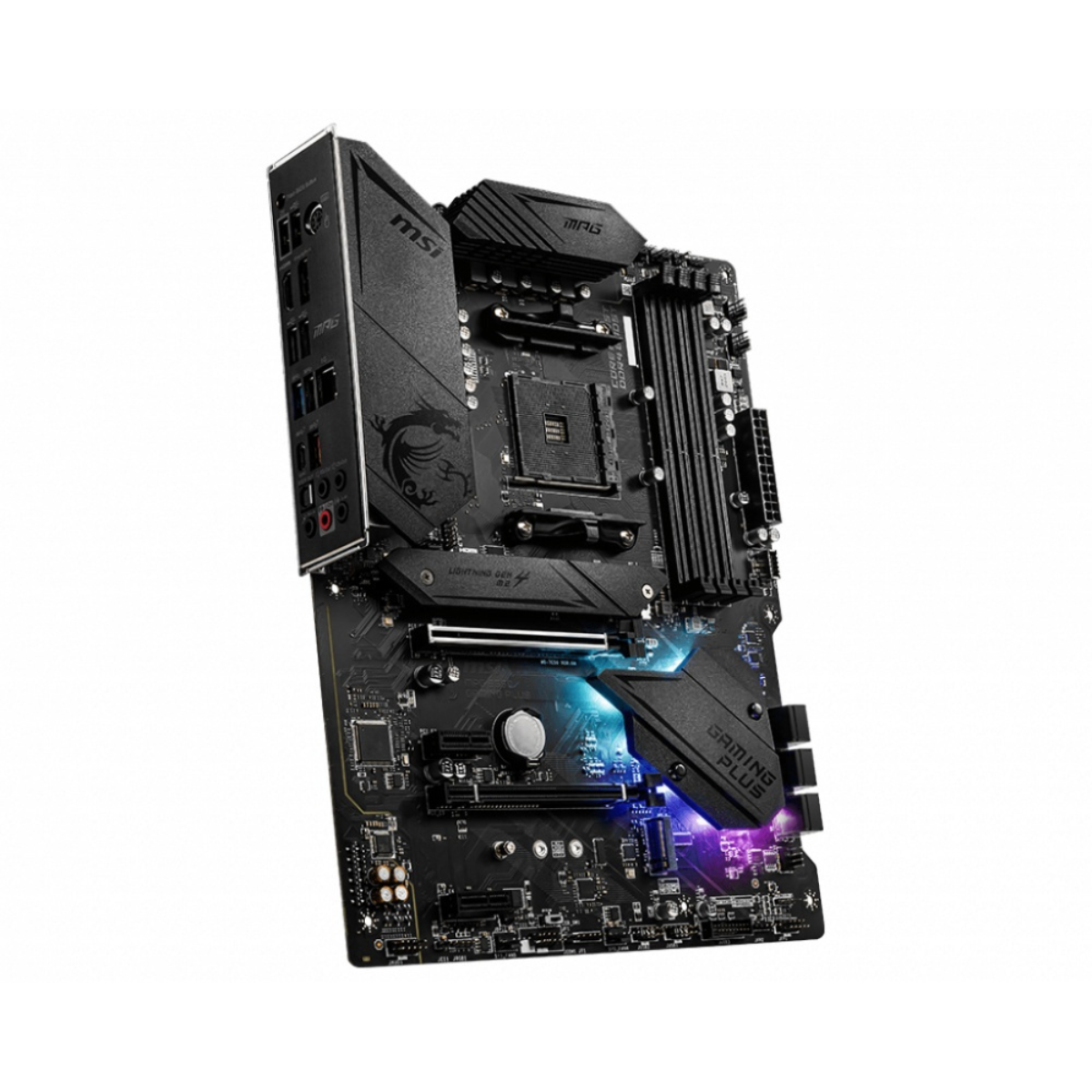 Foto 3 | Tarjeta Madre Msi Atx Mpg B550 Gaming Plus, S-am4, Amd B550, Hdmi, 128gb Ddr4 Para Amd