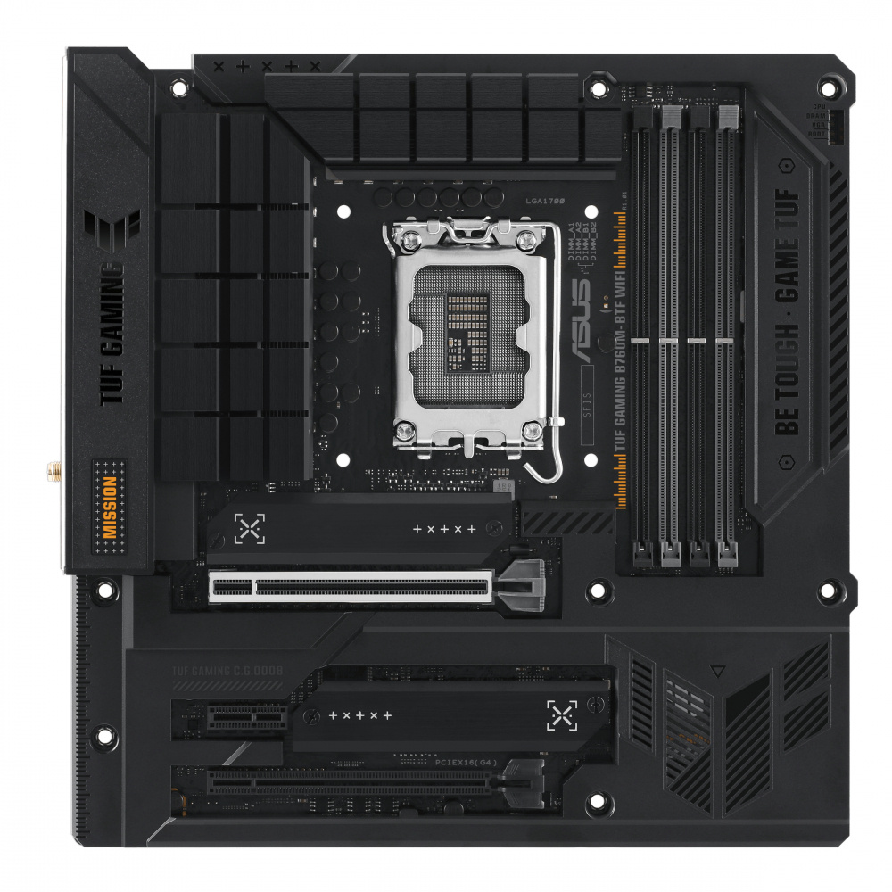 Tarjeta Madre Asus Micro Atx Tuf Gaming B760m-btf Wifi, S-1700, Intel B760, Hdmi, 128gb Ddr5 Para Intel