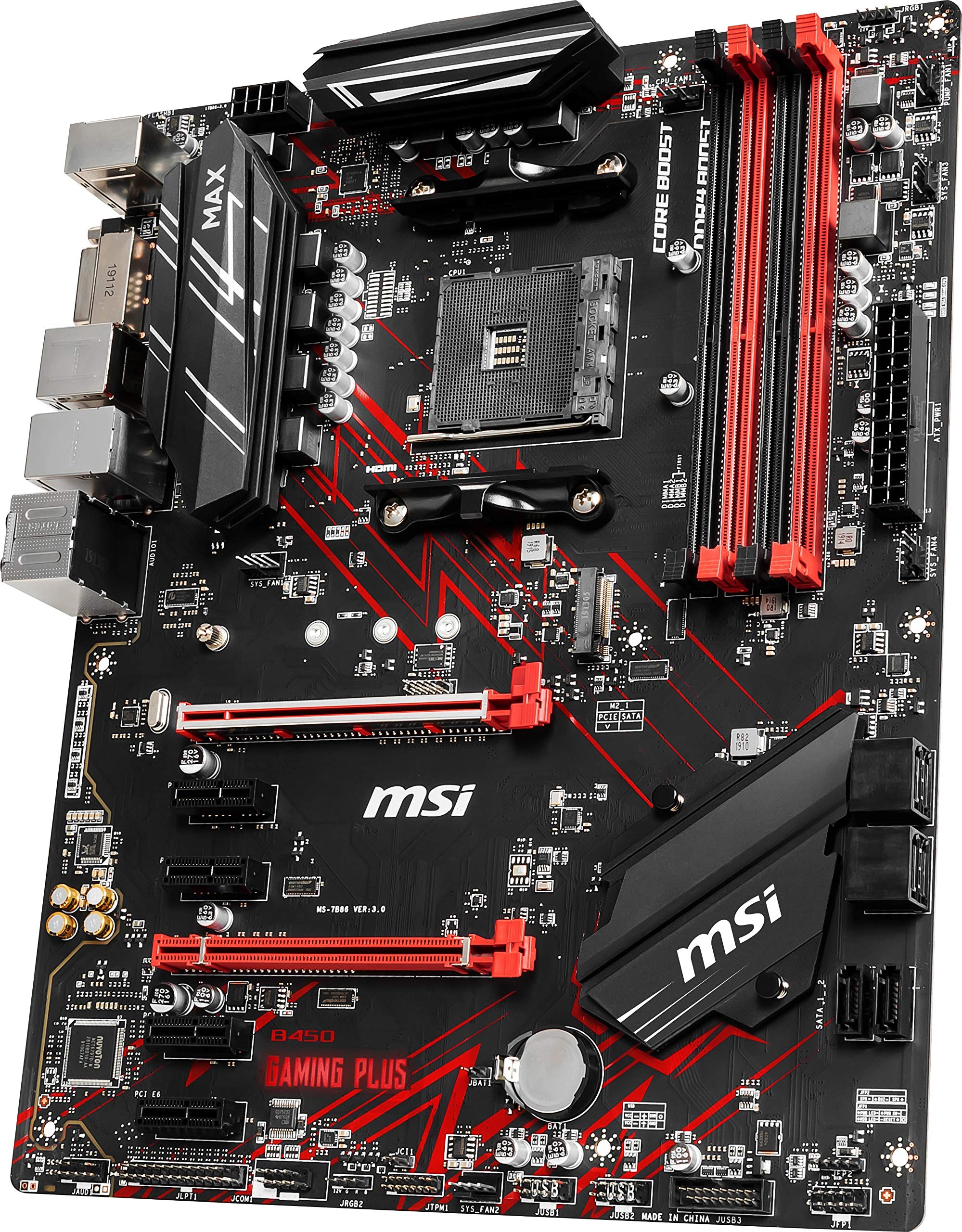 Foto 5 pulgar | Placa Madre Msi B450 Gaming Plus Max Am4 Ddr4 M.2 Usb 3 - Venta Internacional.