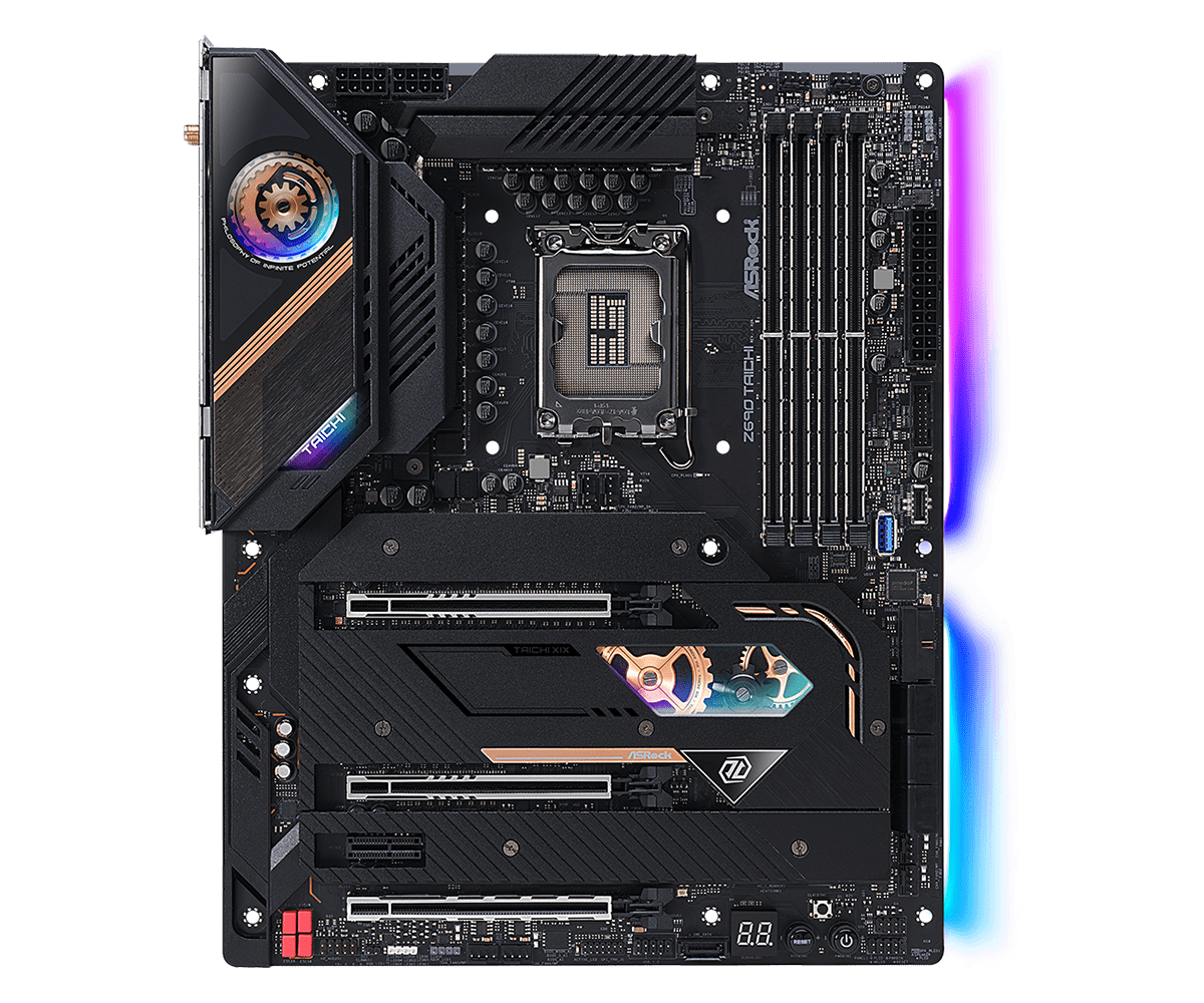 Foto 4 pulgar | Tarjeta Madre Asrock Z690 Taichi 1700 Ddr5 Atx