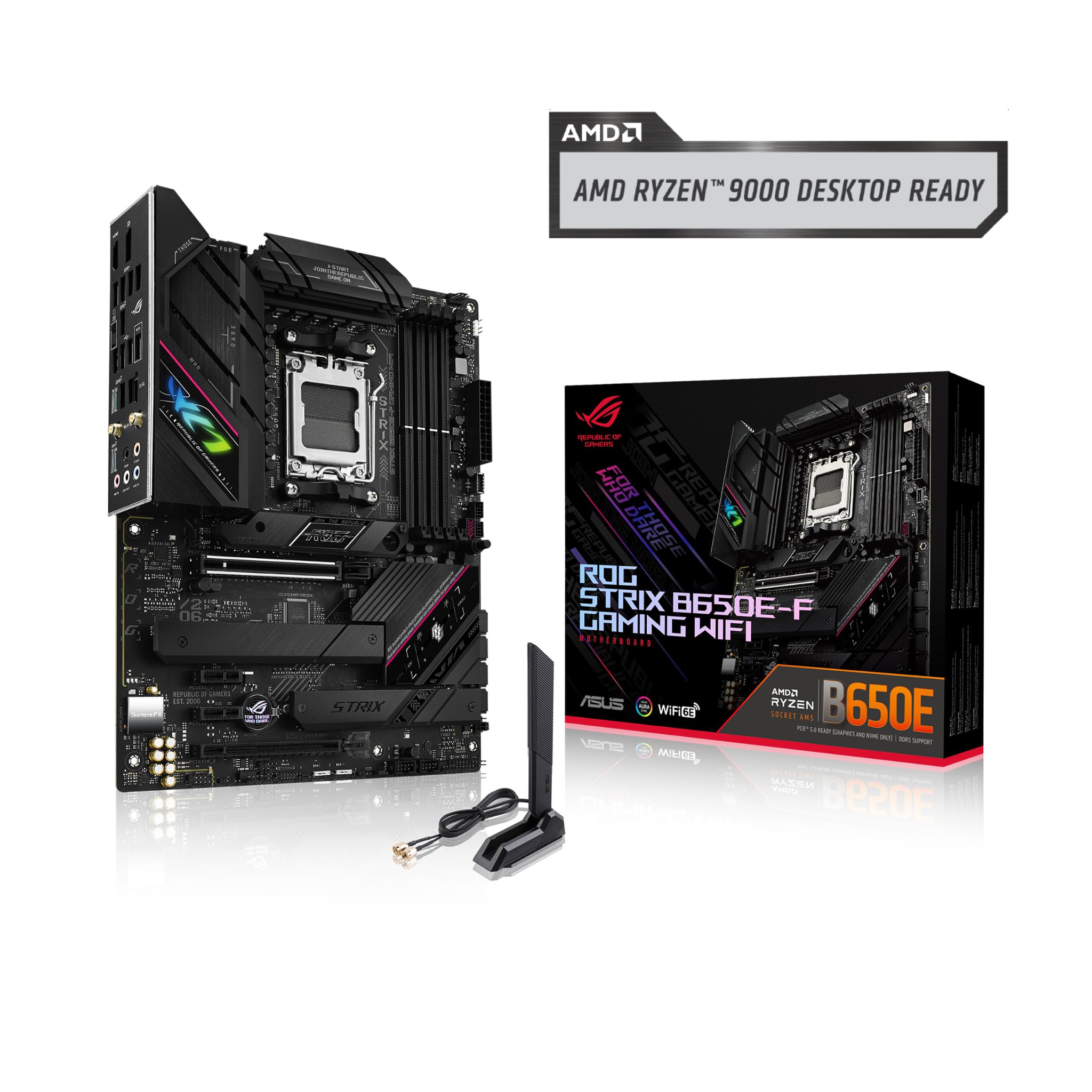 Foto 8 pulgar | Placa Base Asus Rog Strix B650e-f Gaming Wifi Amd B650 Am5 - Venta Internacional.