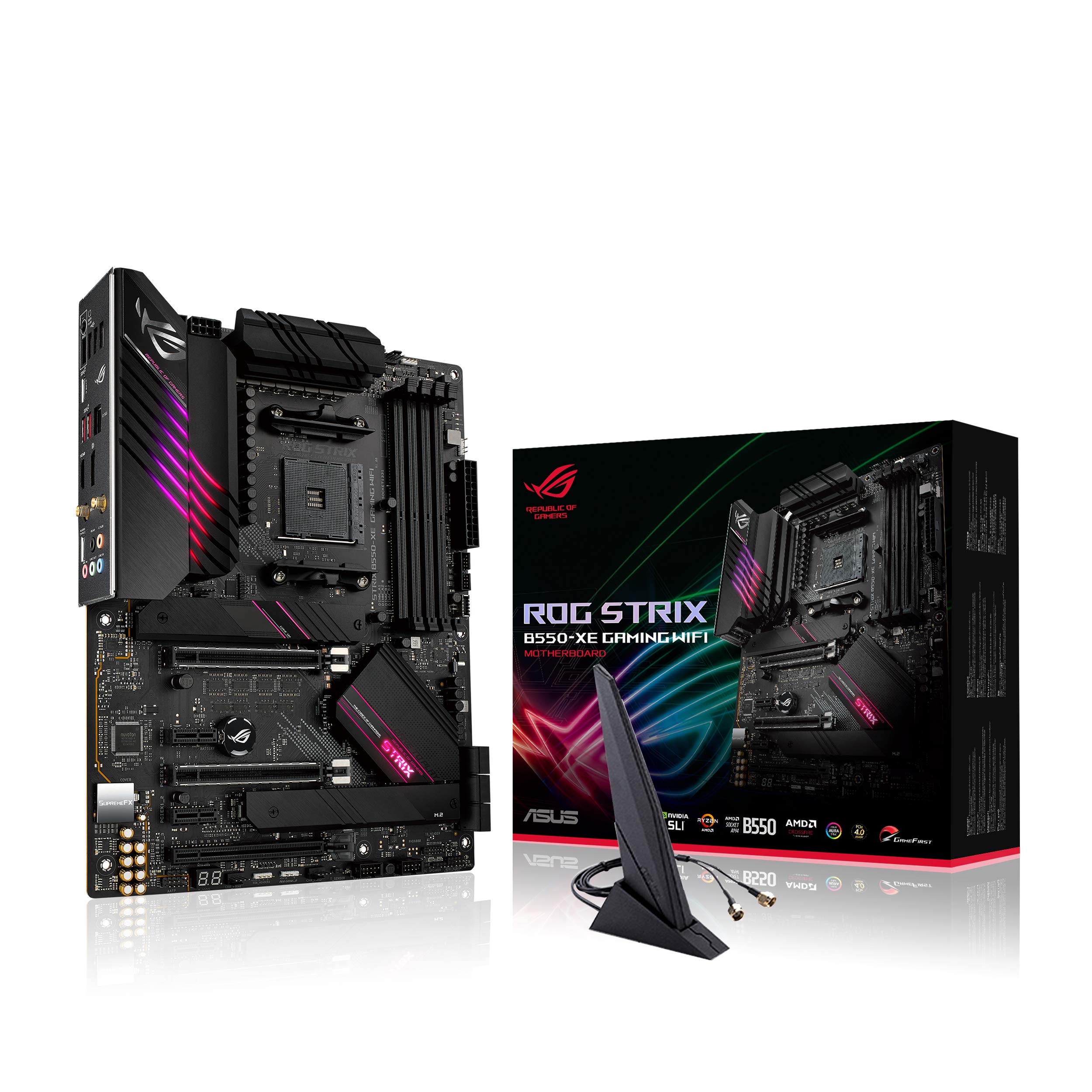 Foto 2 pulgar | Placa Base Asus Rog Strix Amd Am4 Atx Wifi 6 Lan De 2,5 Gb - Venta Internacional.