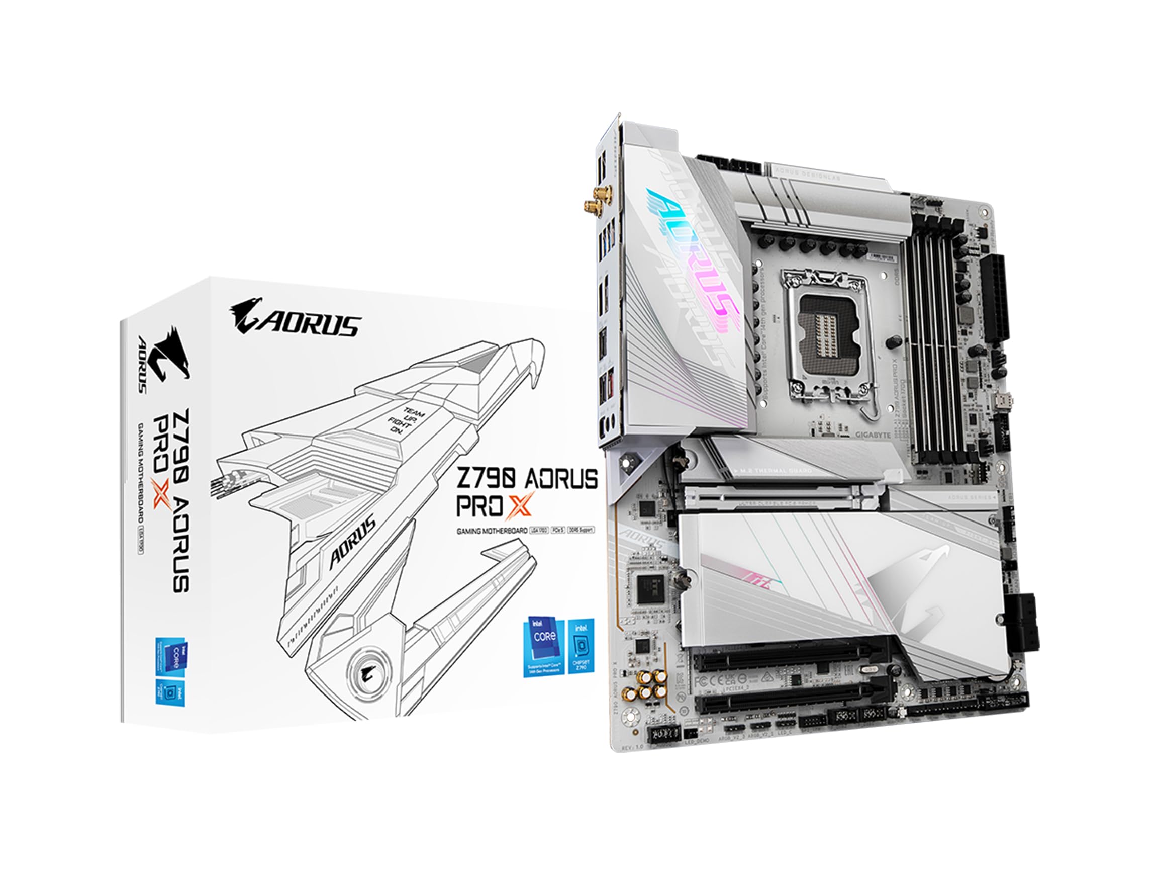 Foto 2 pulgar | Placa Base Gigabyte Z790 Aorus Pro X (lga 1700/ Ddr5) - Venta Internacional.