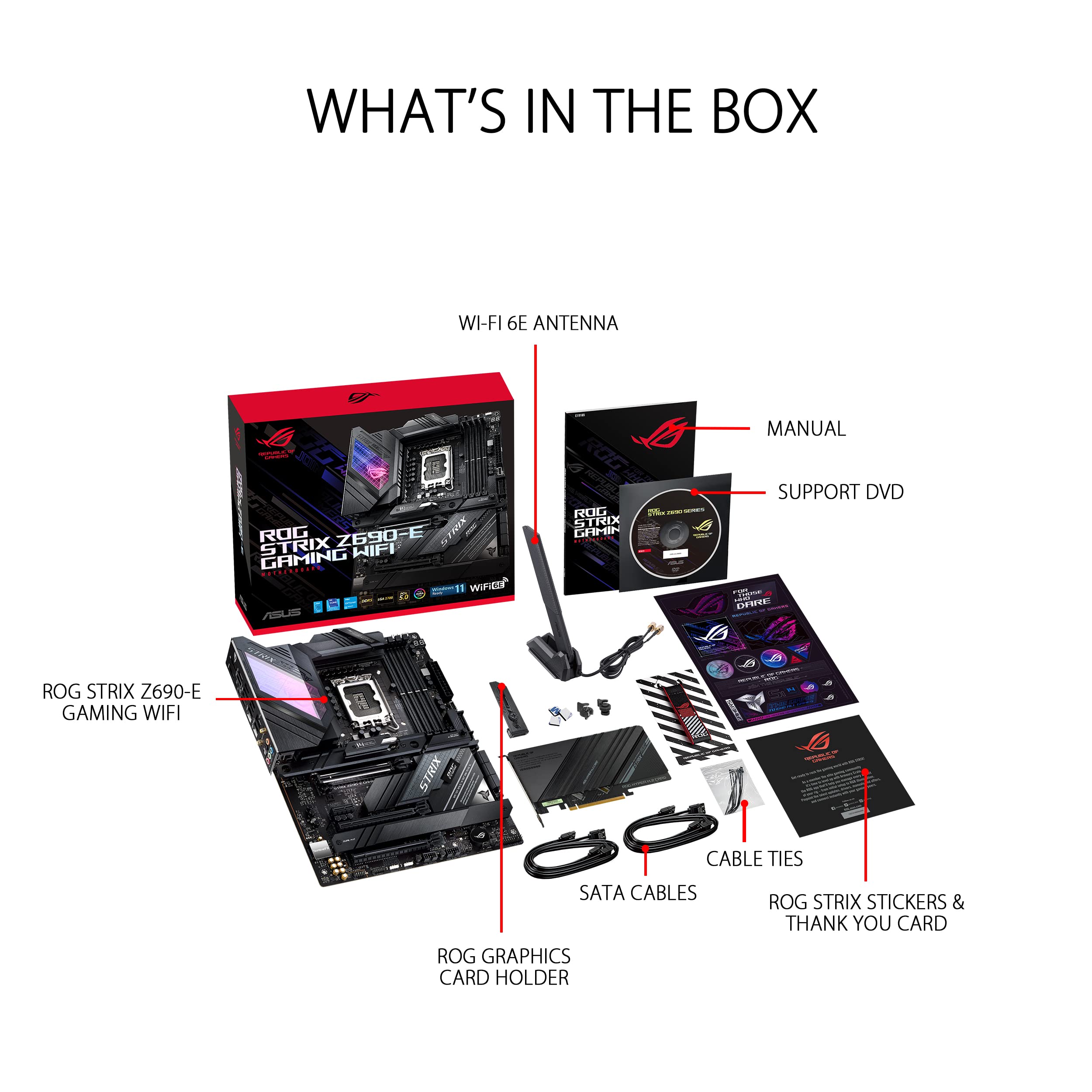 Foto 8 pulgar | Placa Madre Asus Rog Strix Z690-e Gaming Wifi 6e Lga 1700 - Venta Internacional.