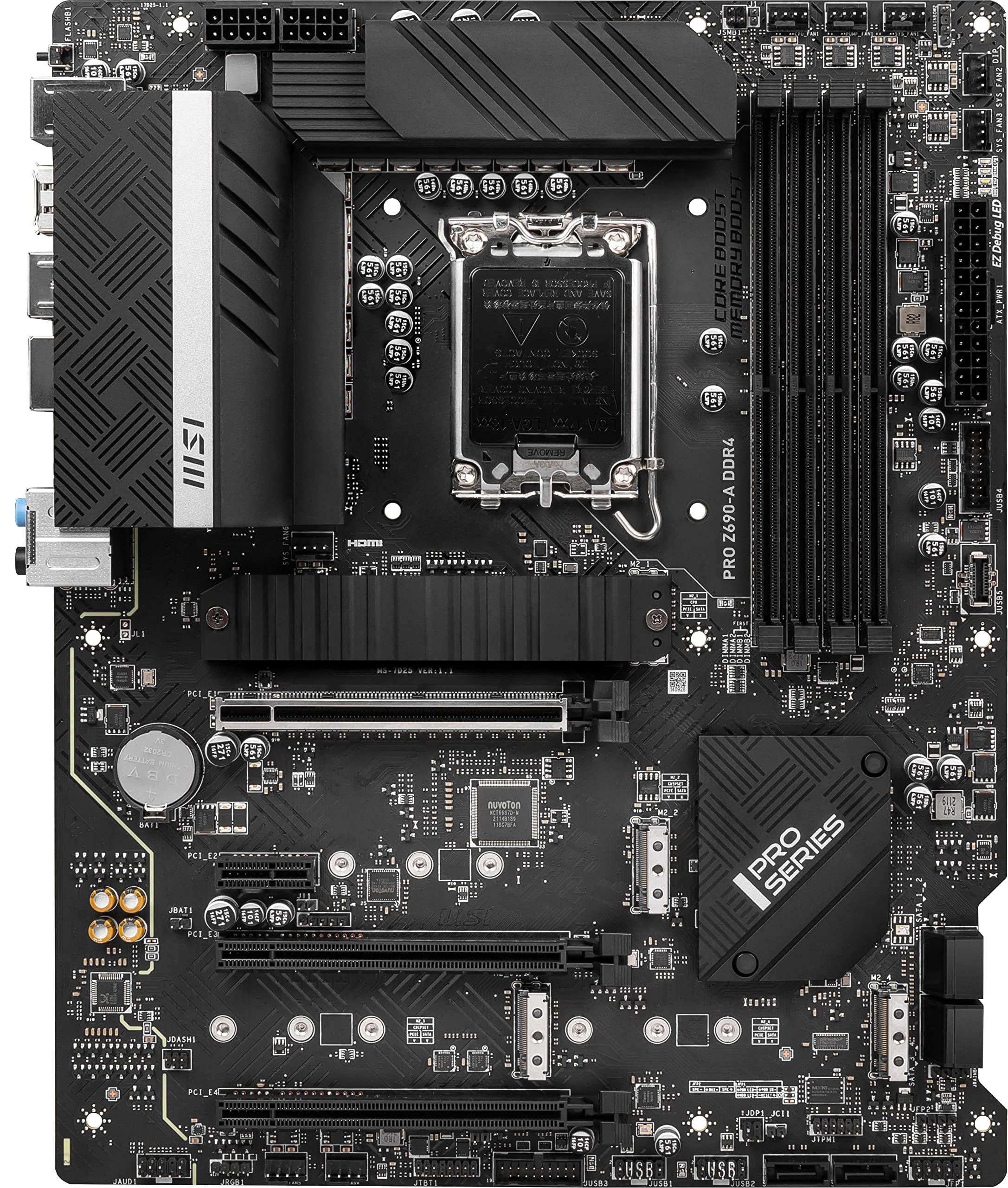 Foto 3 pulgar | Placa Madre Msi Pro Z690-a Ddr4 Proseries (atx, Intel De 12.ª Generación) - Venta Internacional.