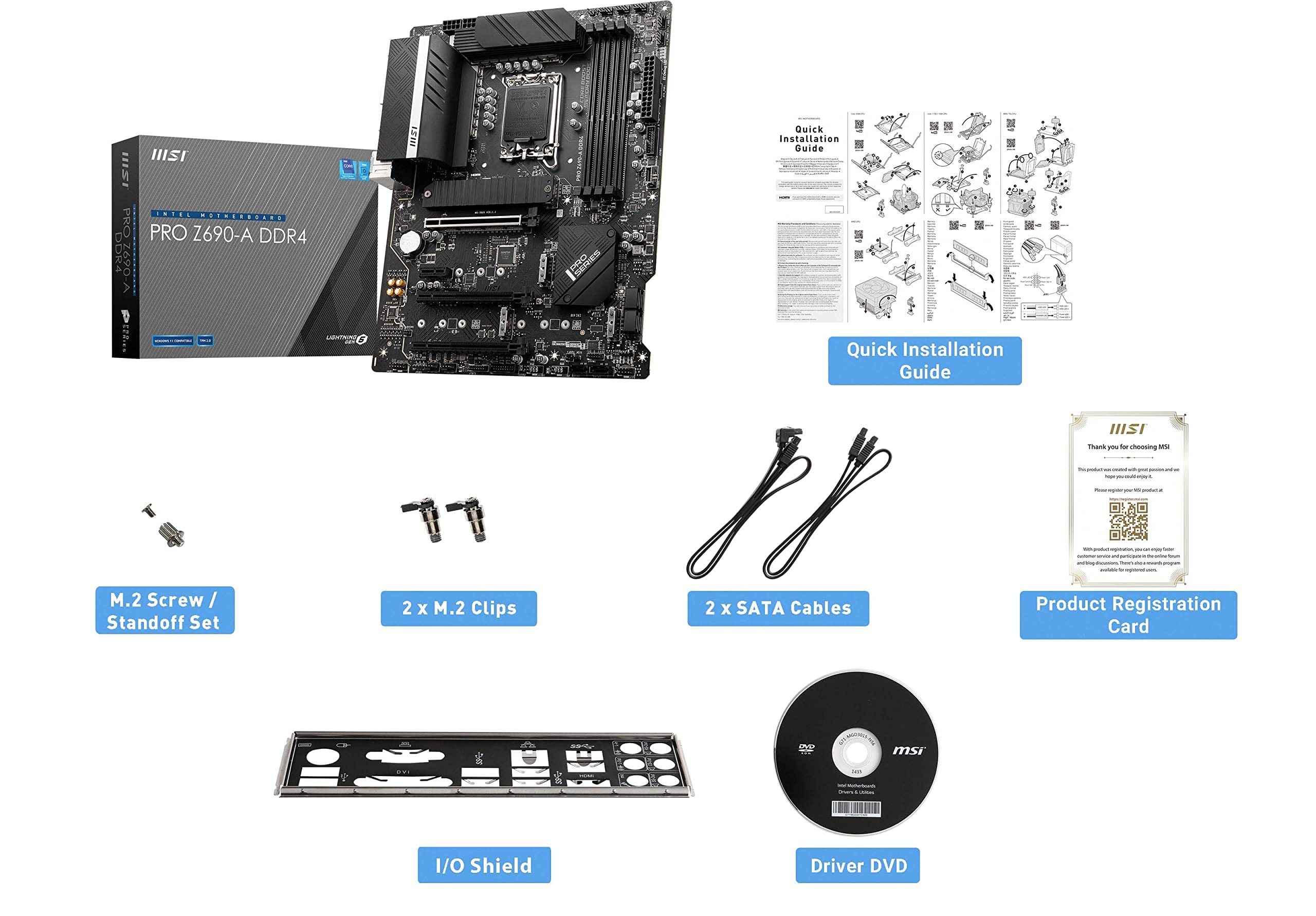 Foto 8 pulgar | Placa Madre Msi Pro Z690-a Ddr4 Proseries (atx, Intel De 12.ª Generación) - Venta Internacional.
