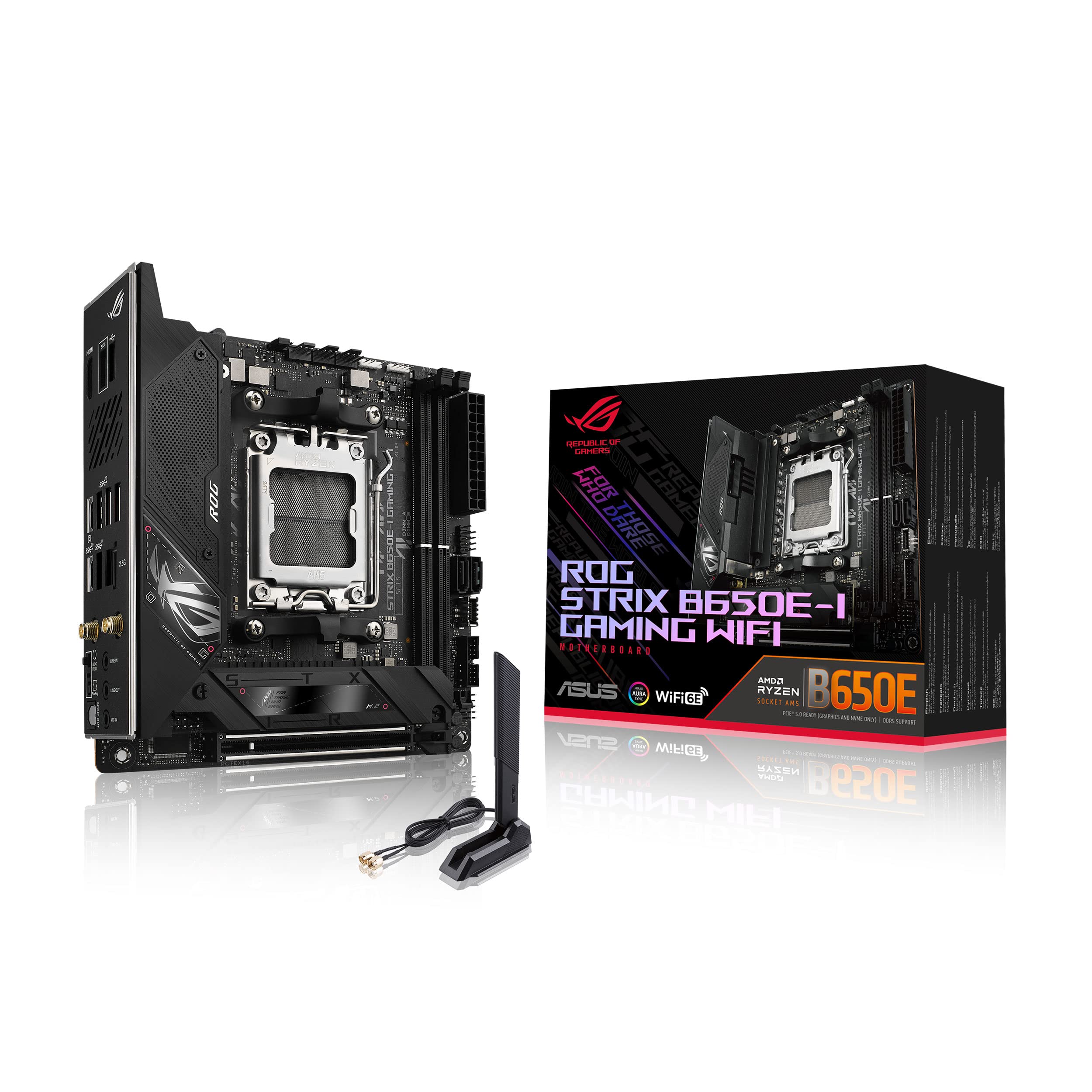 Placa Base Asus Rog Strix Gaming Wifi Amd B650 Am5 - Venta Internacional