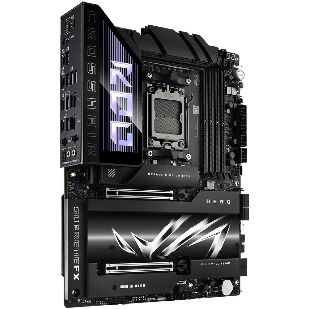 Foto 4 pulgar | Tarjeta Madre Asus Rog Crosshair X870e Hero Lga Am5 4x Ddr5 5x M.2 Pcie 5.0 Usb-c Wifi 7 Bt 5.4 Atx
