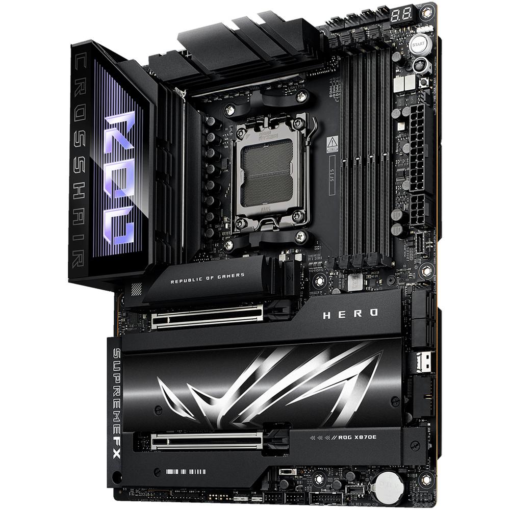 Foto 5 pulgar | Tarjeta Madre Asus Rog Crosshair X870e Hero Lga Am5 4x Ddr5 5x M.2 Pcie 5.0 Usb-c Wifi 7 Bt 5.4 Atx