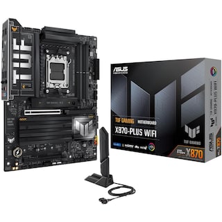 Foto 1 | Tarjeta Madre Asus Tuf Gaming X870-plus Wifi Lga Am5 4x Ddr5 4x M.2 Pcie 5.0 Usb-c Wifi 7 Bt 5.4 Atx
