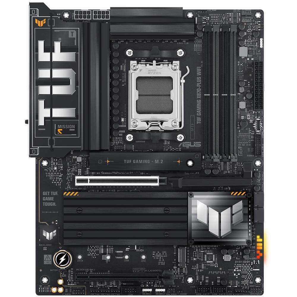 Foto 3 pulgar | Tarjeta Madre Asus Tuf Gaming X870-plus Wifi Lga Am5 4x Ddr5 4x M.2 Pcie 5.0 Usb-c Wifi 7 Bt 5.4 Atx