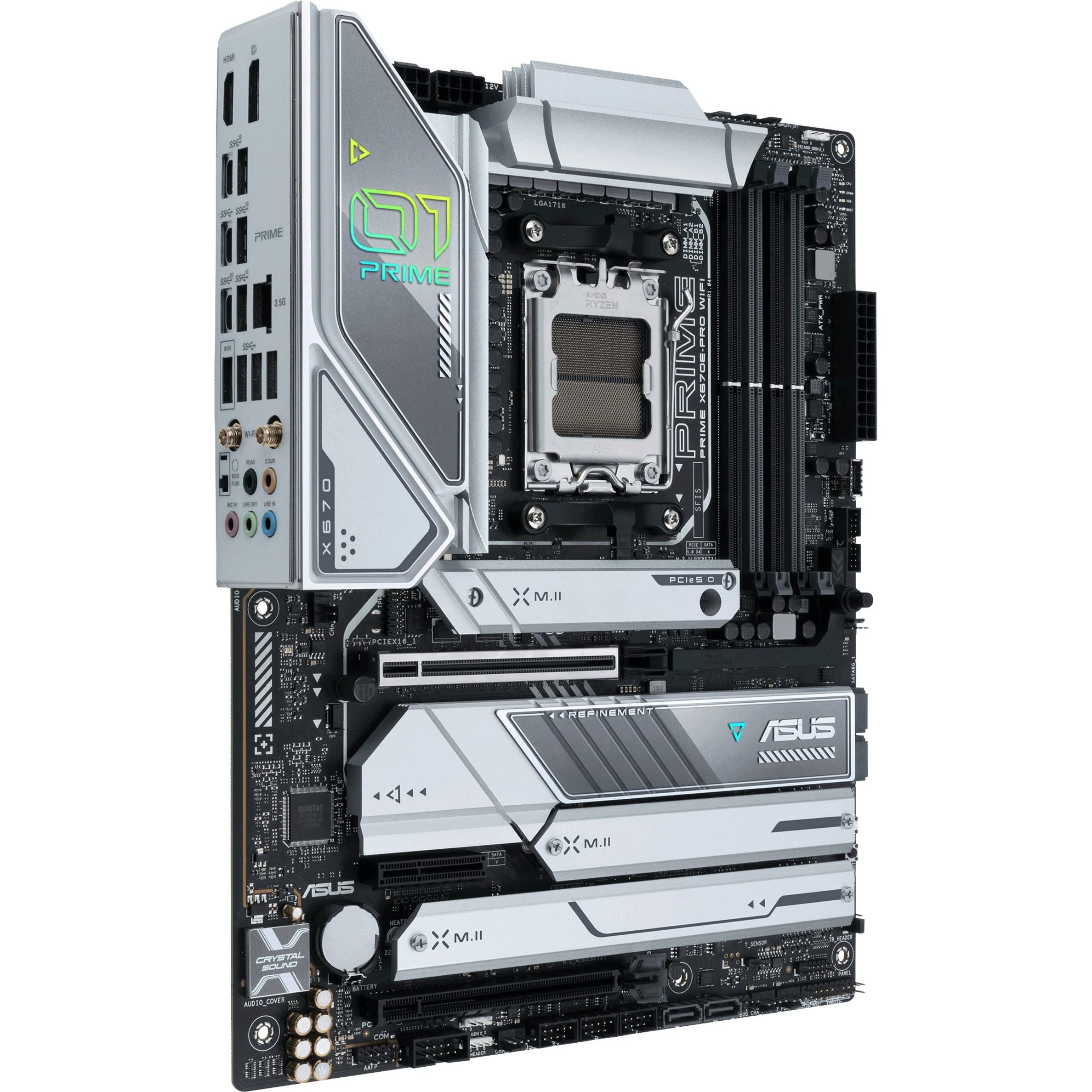 Foto 2 pulgar | Placa Madre Asus Prime X670e-pro Wifi Amd X670 Am5 Ryzen - Venta Internacional.