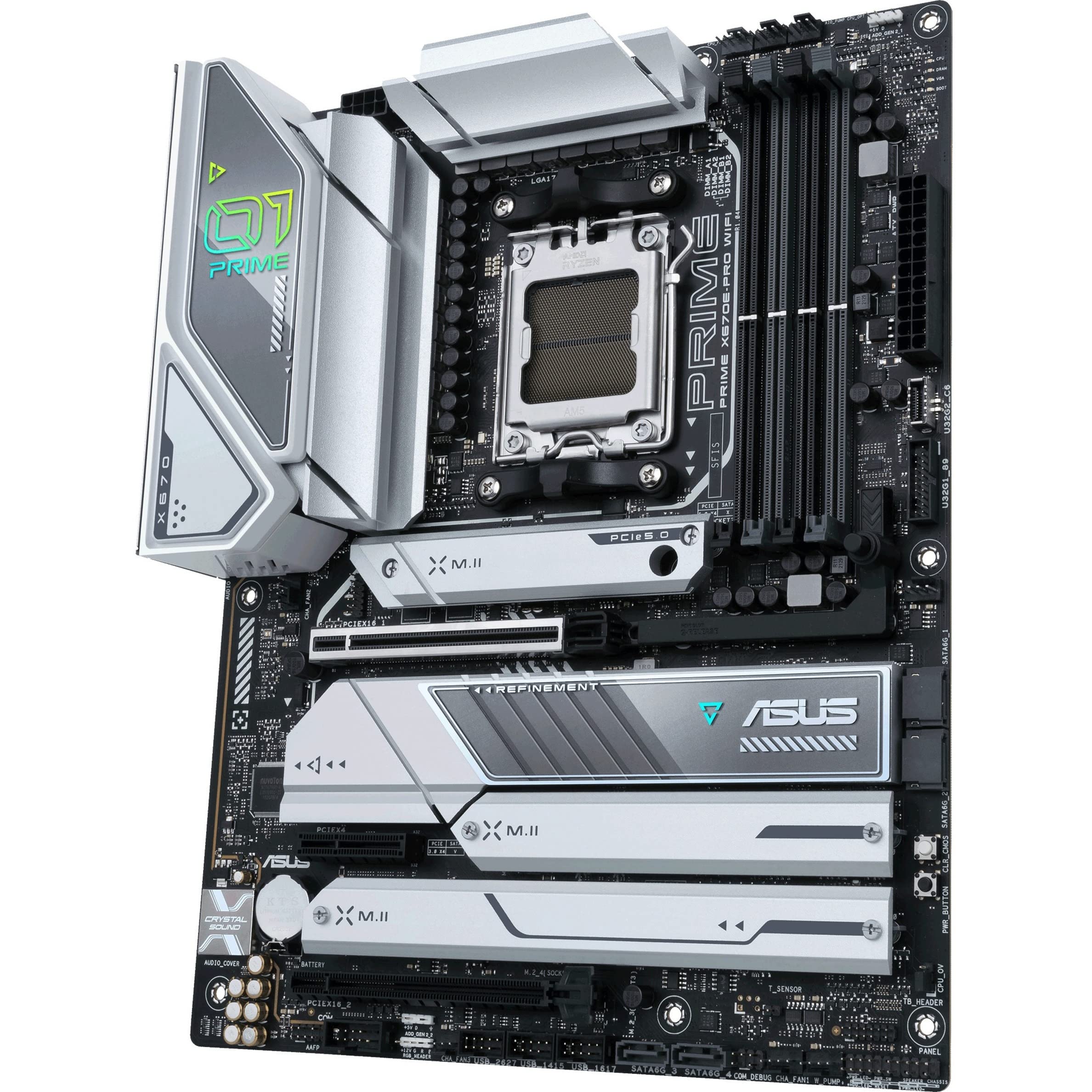 Foto 3 pulgar | Placa Madre Asus Prime X670e-pro Wifi Amd X670 Am5 Ryzen - Venta Internacional.