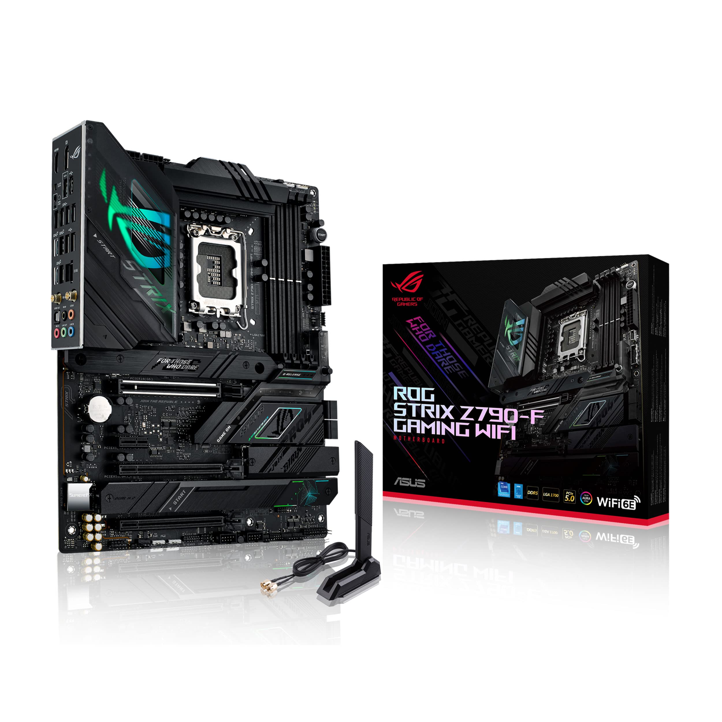 Placa Madre Asus Rog Strix Z790-f Gaming Wifi 6e Lga 1700 - Venta Internacional.