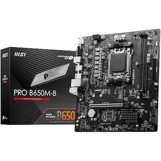 Foto 1 | Tarjeta Madre Msi Pro B650m-b Lga Am5 2x Ddr5 M.2 Pcie 4.0 Micro Atx
