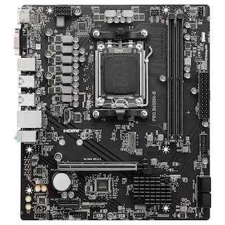 Foto 2 | Tarjeta Madre Msi Pro B650m-b Lga Am5 2x Ddr5 M.2 Pcie 4.0 Micro Atx