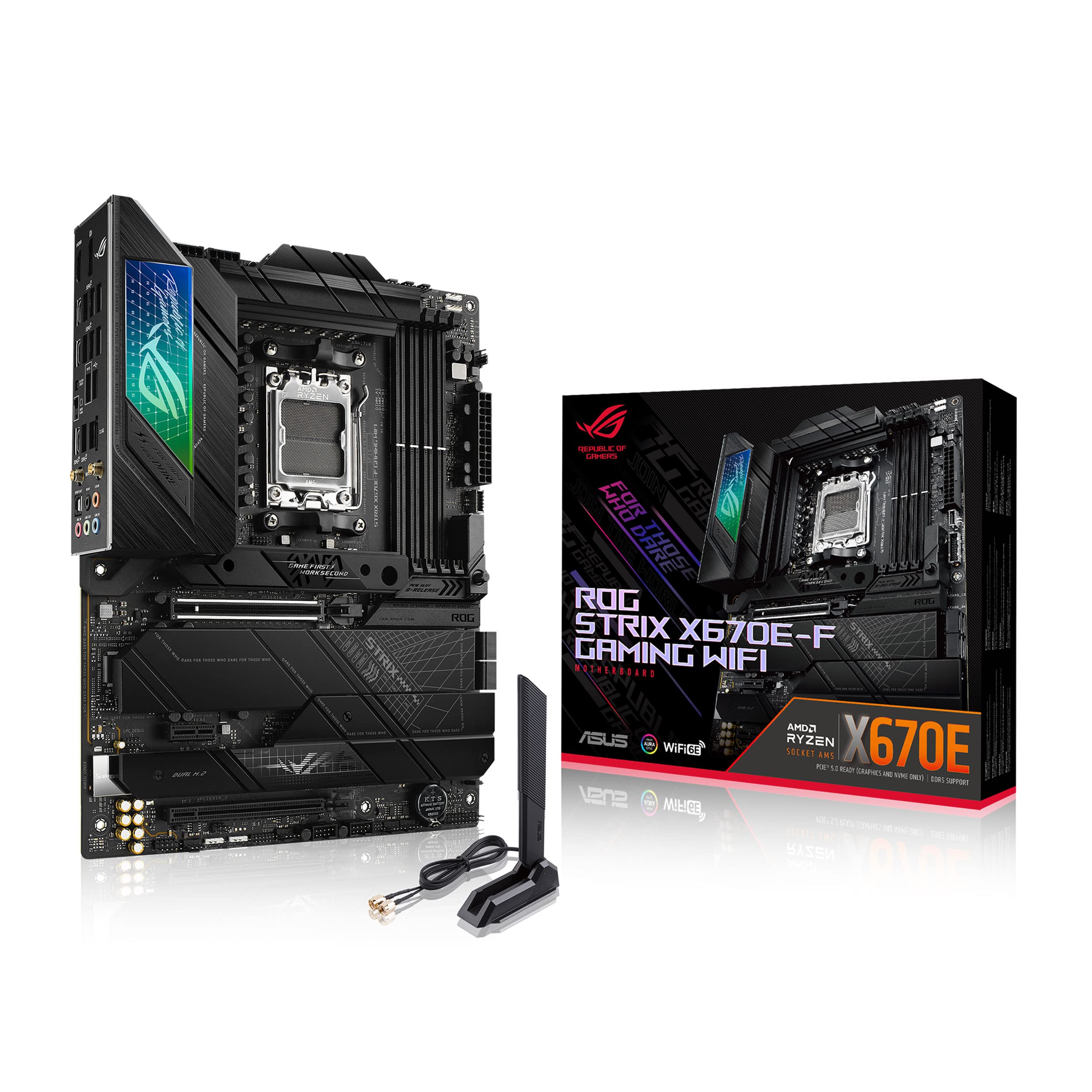 Foto 2 pulgar | Placa Madre Asus Rog Strix X670e-f Gaming Wifi Am5 Ryzen - Venta Internacional.