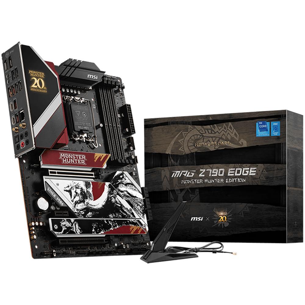 Tarjeta Madre Msi Mpg Z790 Edge Monster Hunter Edition Lga 1700 4x Ddr5 5x M.2 Pcie 5.0 Usb-c Wifi 7 Bt 5.4 Atx