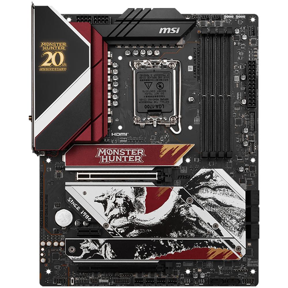 Foto 4 pulgar | Tarjeta Madre Msi Mpg Z790 Edge Monster Hunter Edition Lga 1700 4x Ddr5 5x M.2 Pcie 5.0 Usb-c Wifi 7 Bt 5.4 Atx