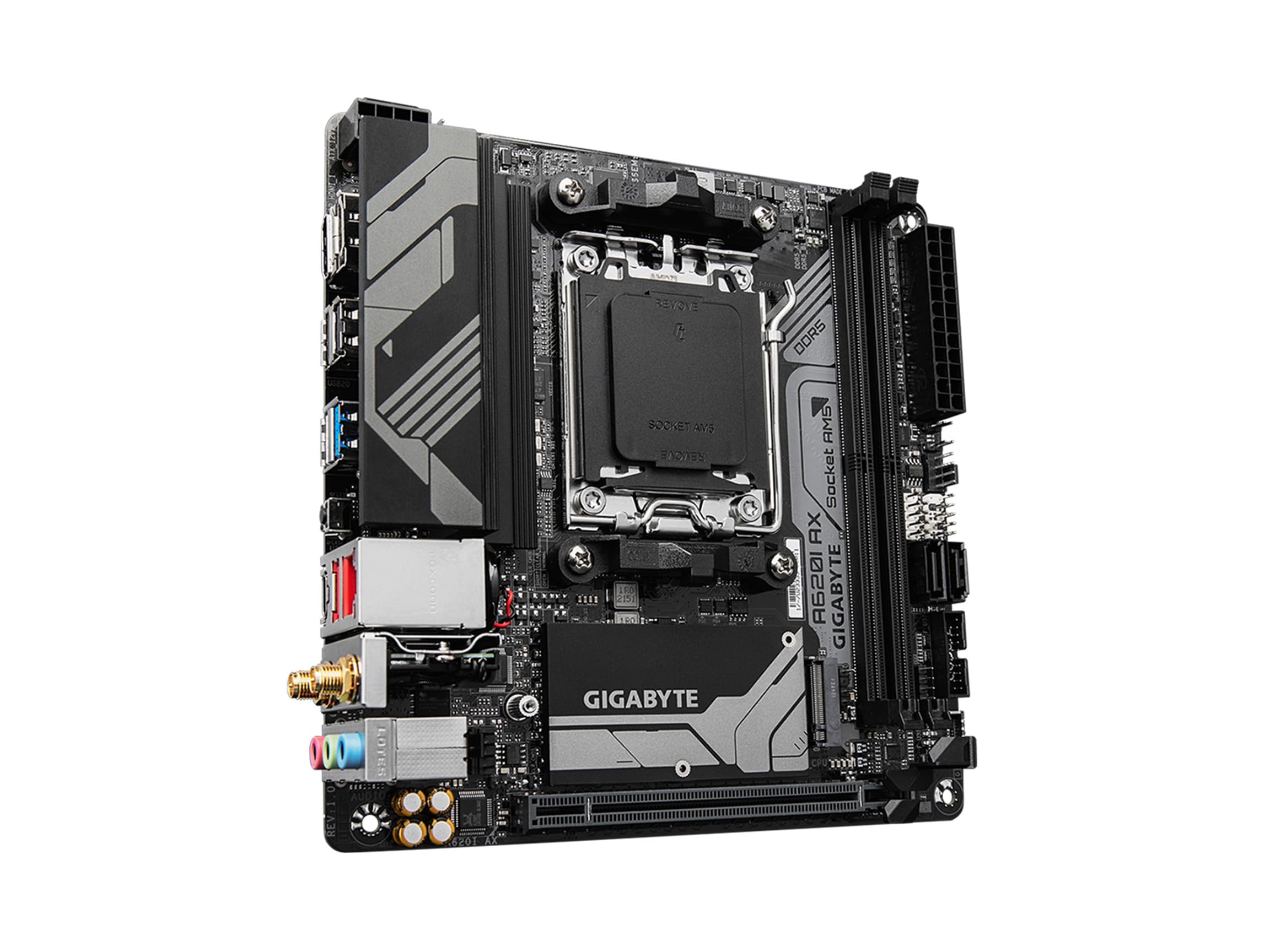 Foto 4 pulgar | Placa Madre Gigabyte A620i Ax (am5/ Lga 1718/ Ddr5/ M.2) - Venta Internacional.