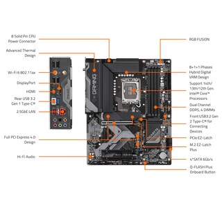 Foto 5 | Placa Madre Gigabyte Z790 Gaming Plus Ax Lga 1700 Ddr5 Atx - Venta Internacional.