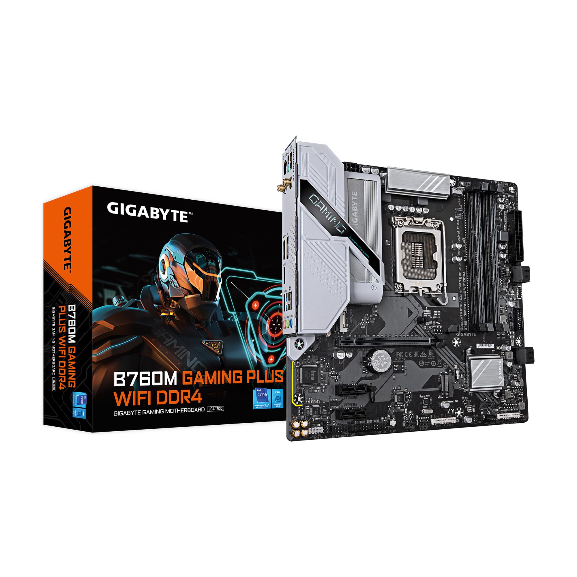 Foto 1 | Placa Madre Gigabyte B760m Gaming Plus Wifi Ddr4 Lga 1700 - Venta Internacional.