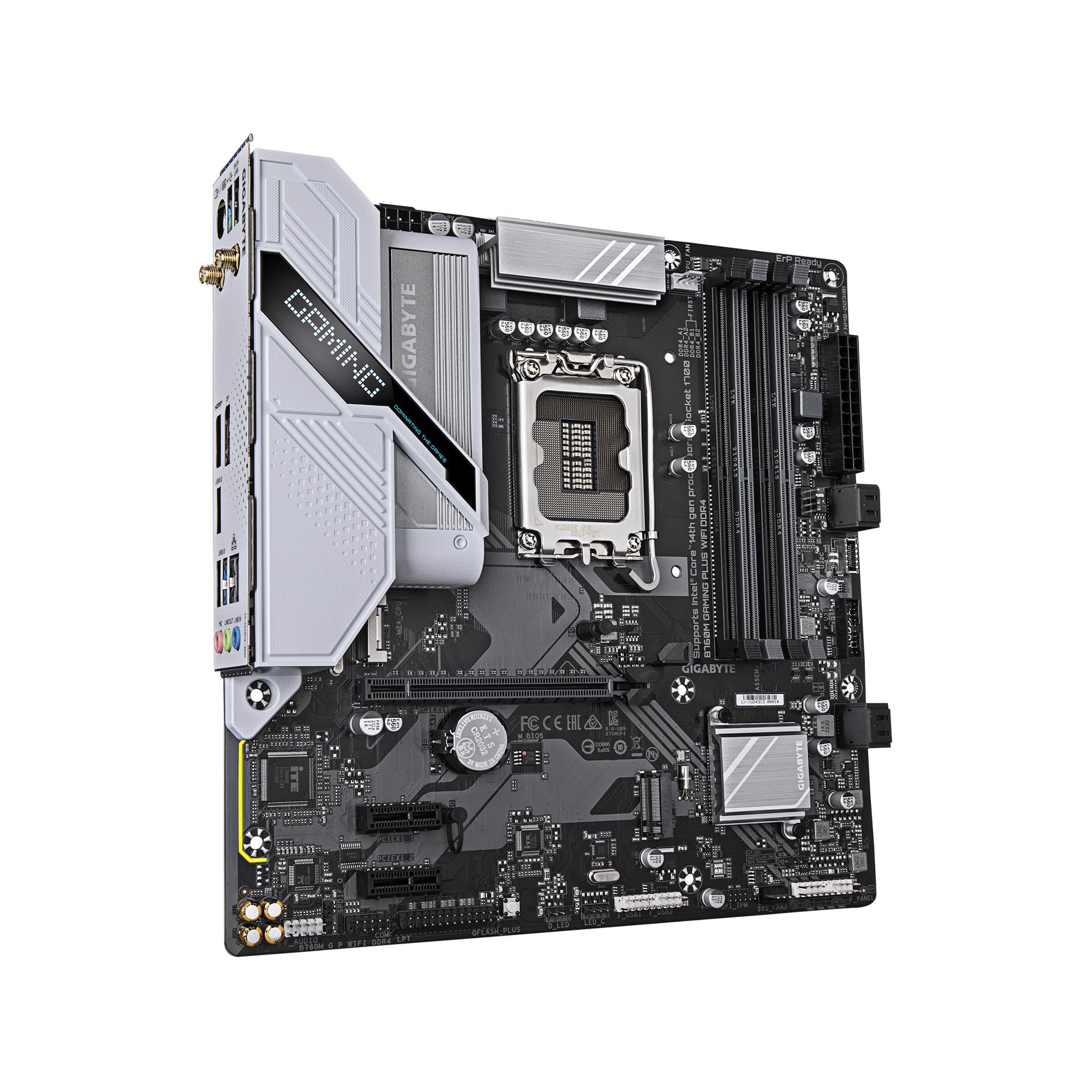 Foto 3 | Placa Madre Gigabyte B760m Gaming Plus Wifi Ddr4 Lga 1700 - Venta Internacional.