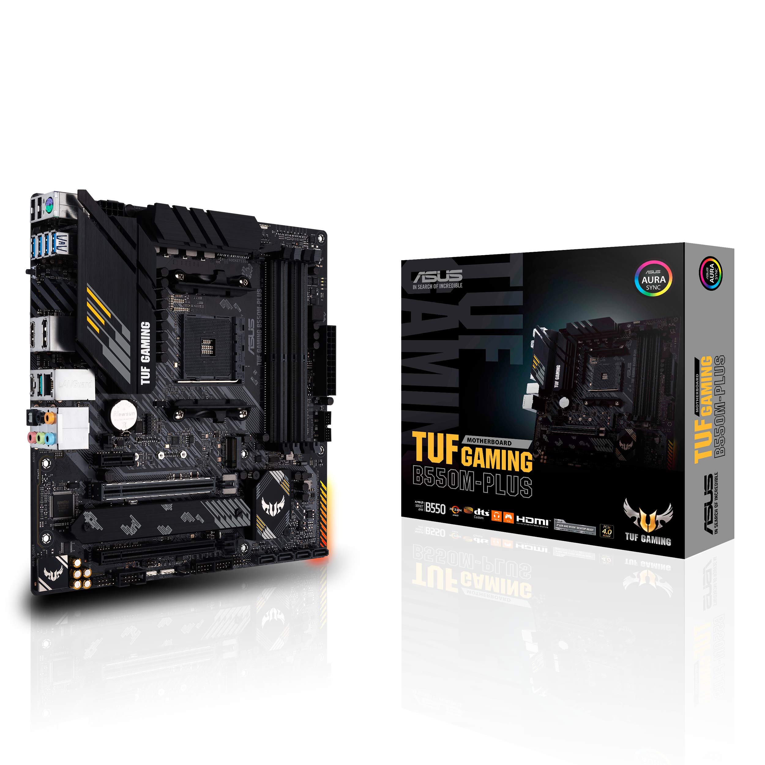 Placa Madre Asus Tuf Gaming B550m-plus Amd Am4 Micro Atx - Venta Internacional